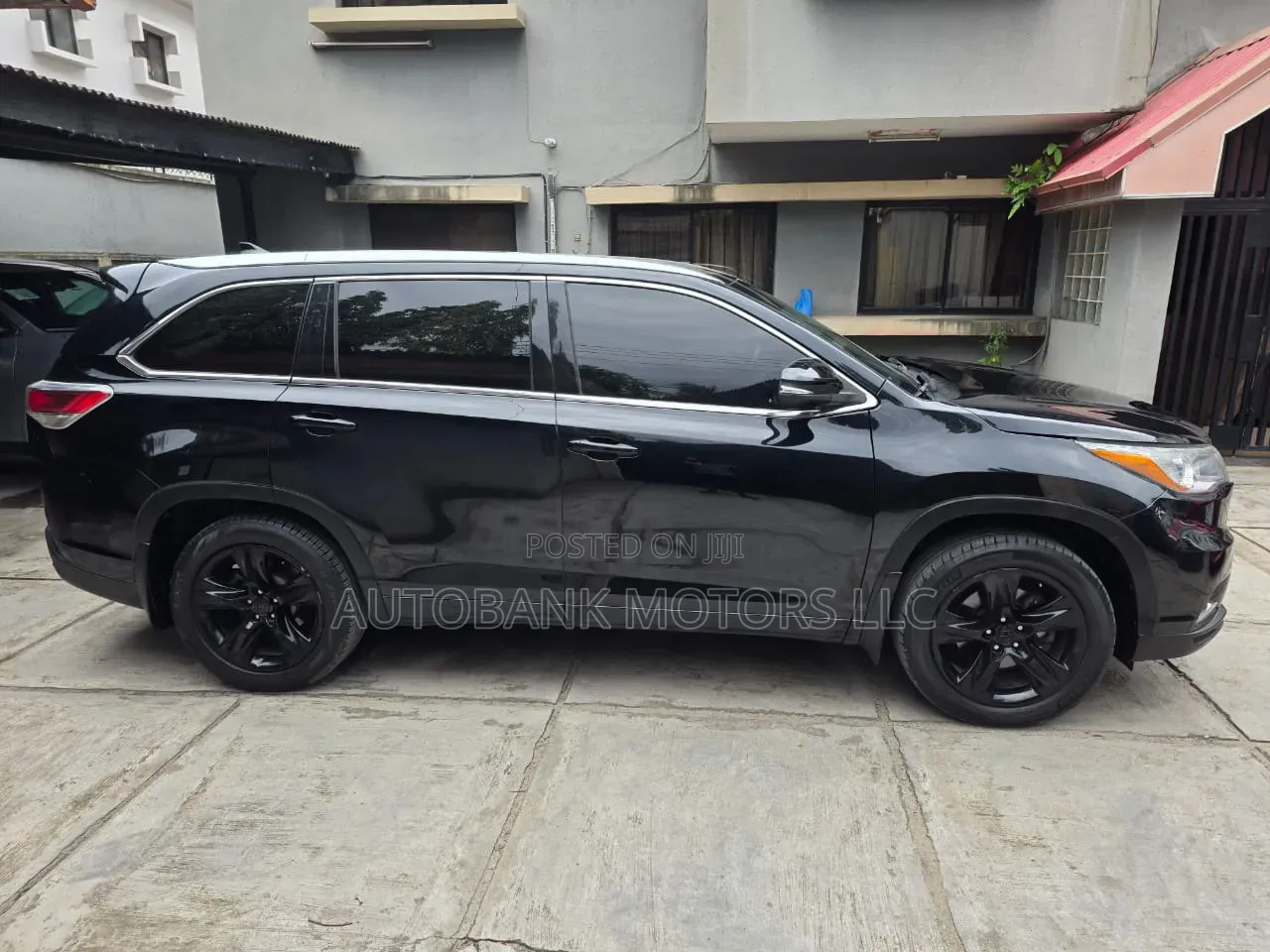 Toyota Highlander Limited V6 4x4 (3.5L 6cyl 6A) 2016 Black