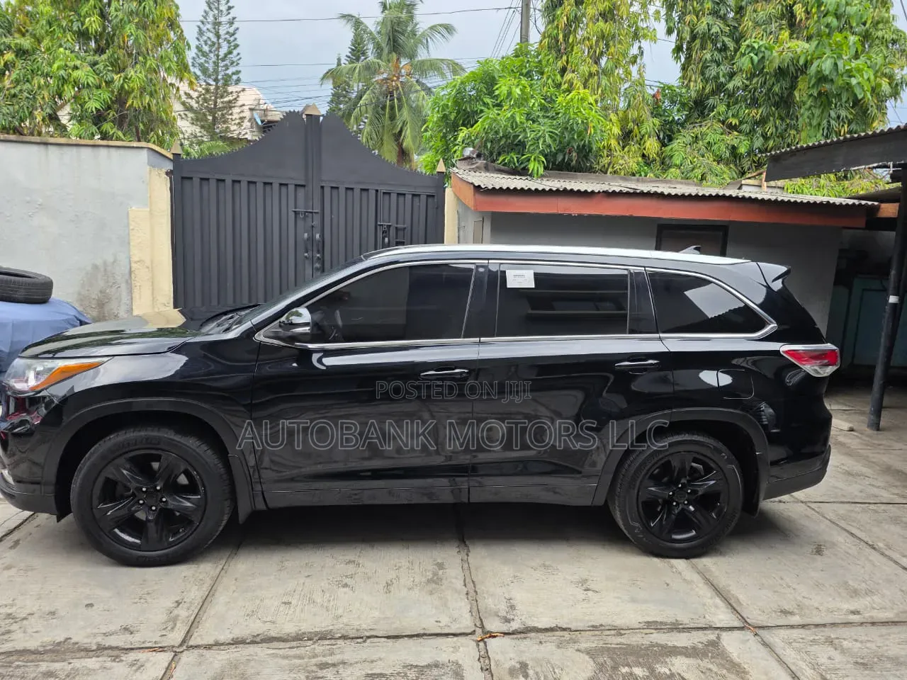 Toyota Highlander Limited V6 4x4 (3.5L 6cyl 6A) 2016 Black