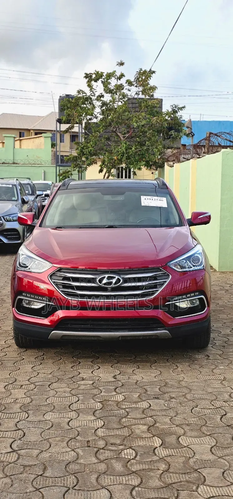 Hyundai Santa Fe Limited Ultimate AWD 2018 Burgundy