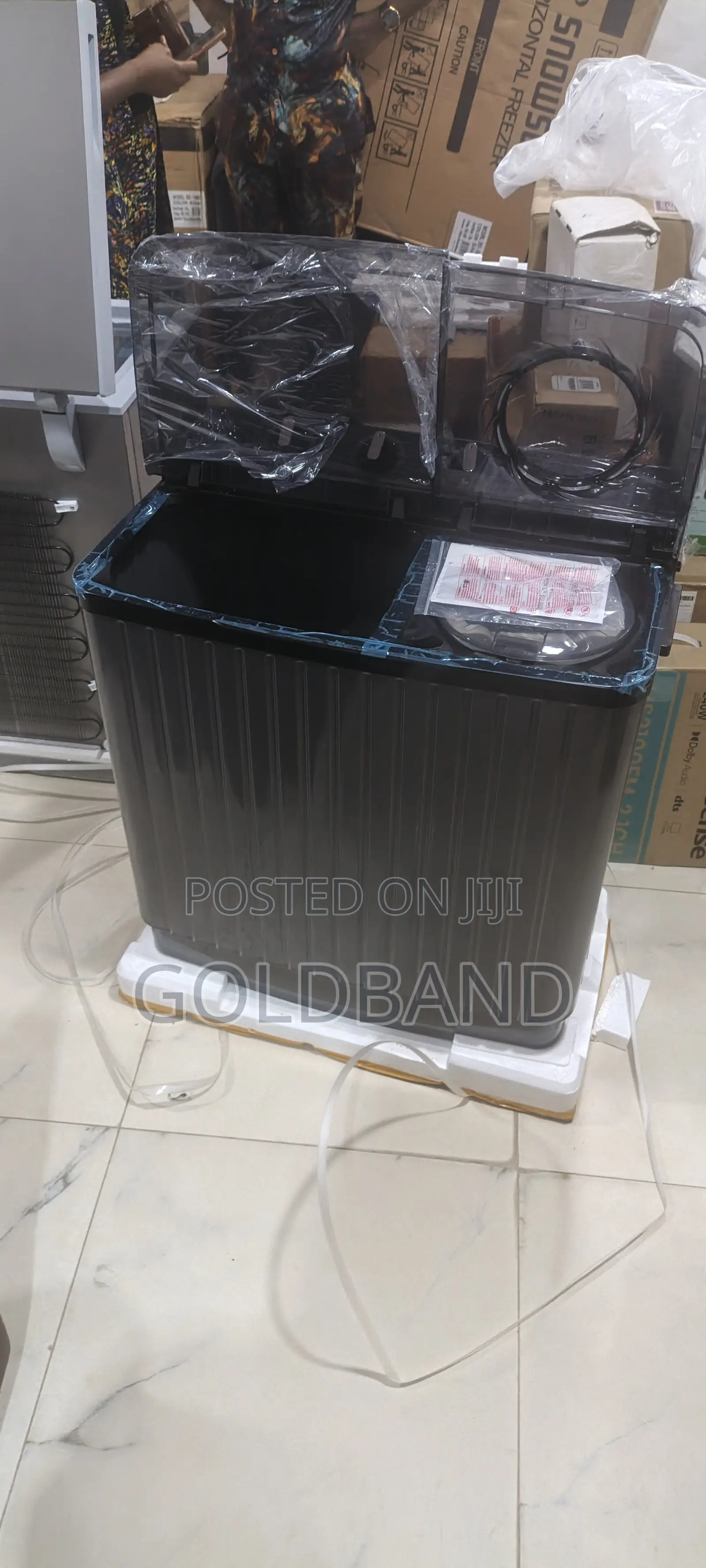 Lg P800r3agnc Washer With Durable Twin Tub Design