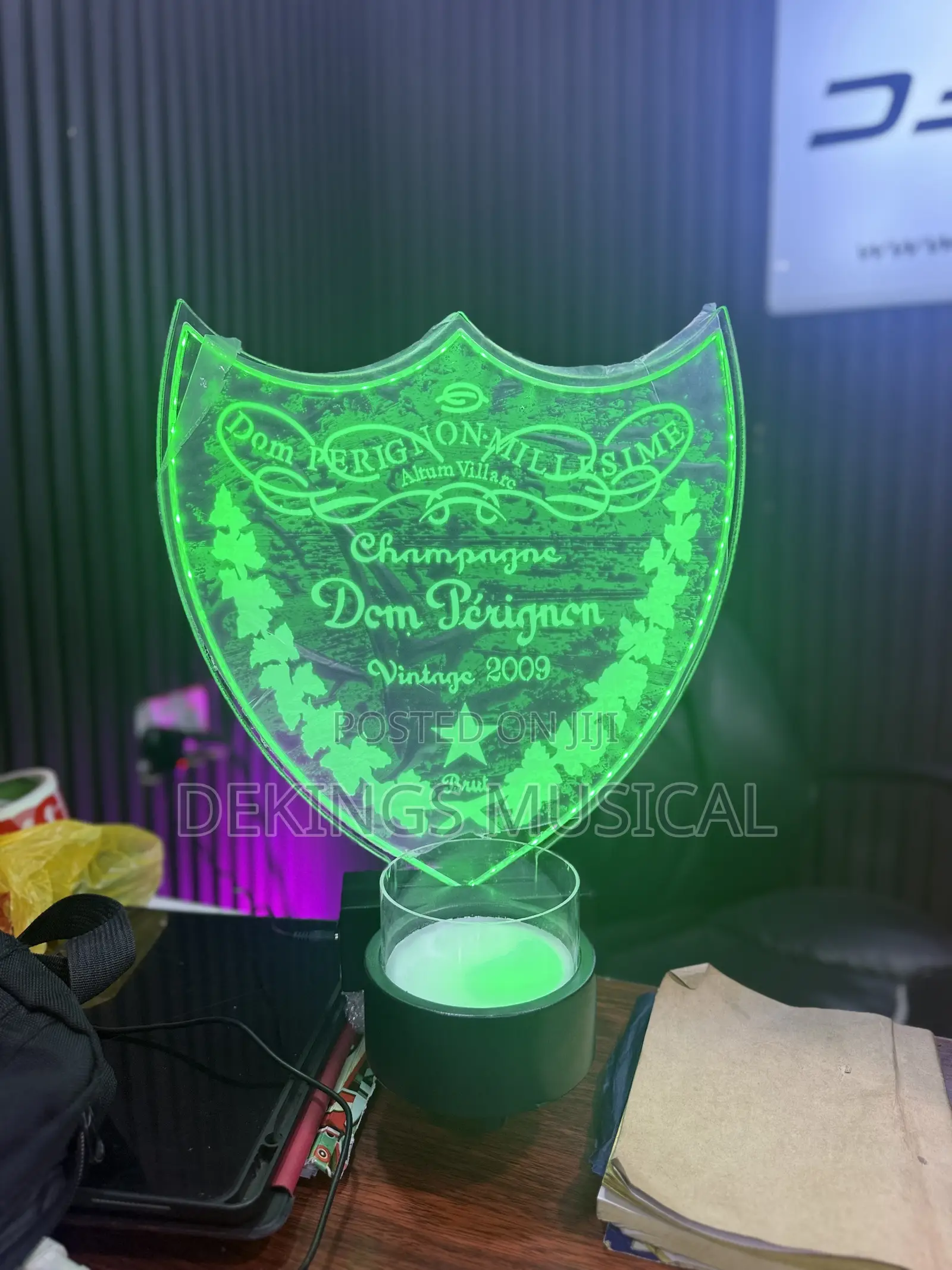 Luxury Dom P Champagne Bottle Glorifier Display,Dom Perignon Glorifier