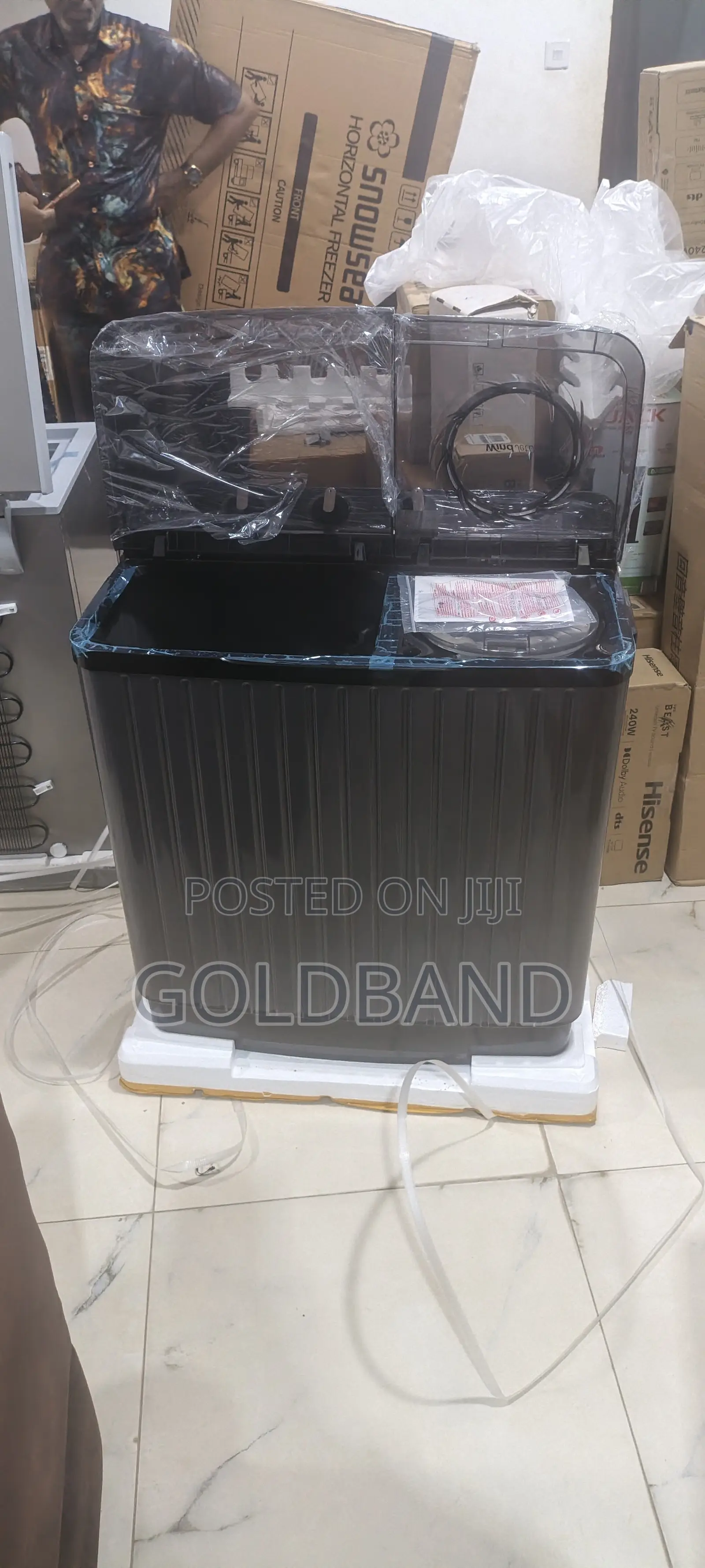 Lg Twin Tub Washing Machine With Faster Washing Drying