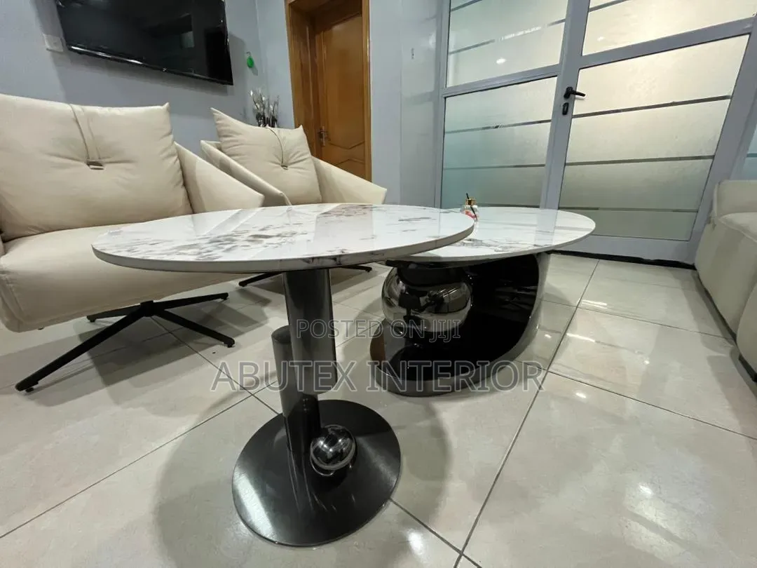 Classic Durable Centre Table With Stool
