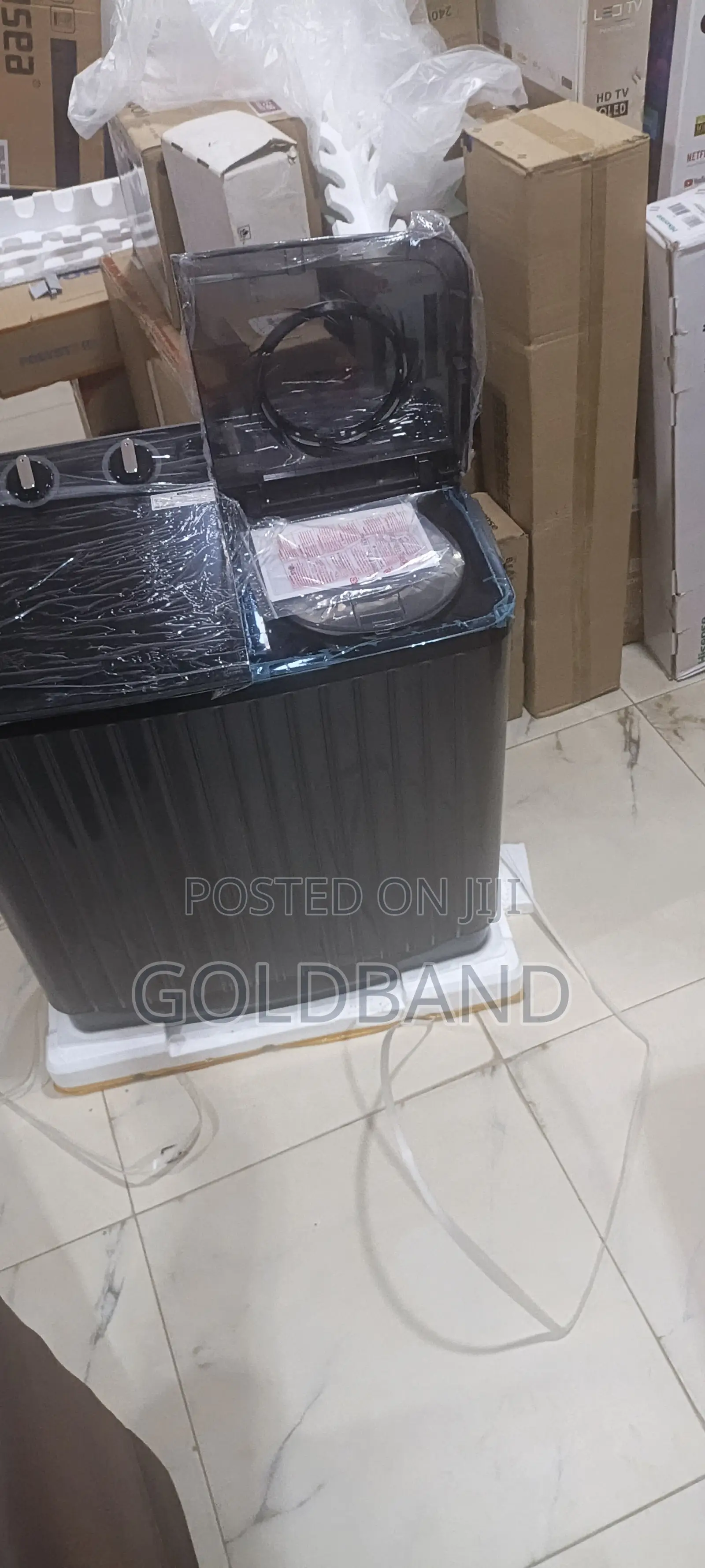 Lg 8kg Twin Tub Washer With Enhanced Cleaning Technology