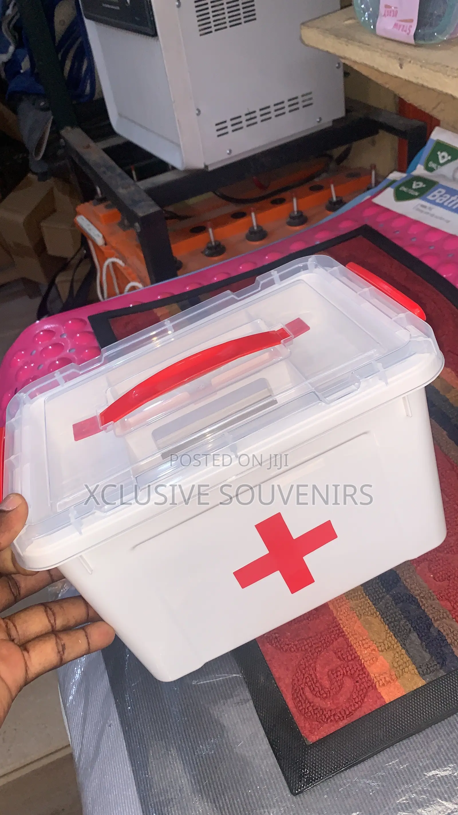 First Aid Box Medication Lock Box