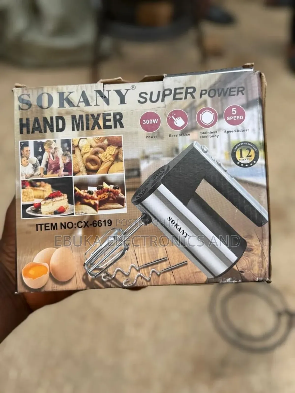 Sokany Hand Mixer Is Available Now