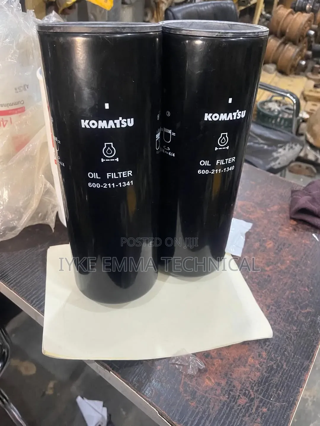 Oil Filter 600-211-1340 600-211-1341 for Komatsu Engine