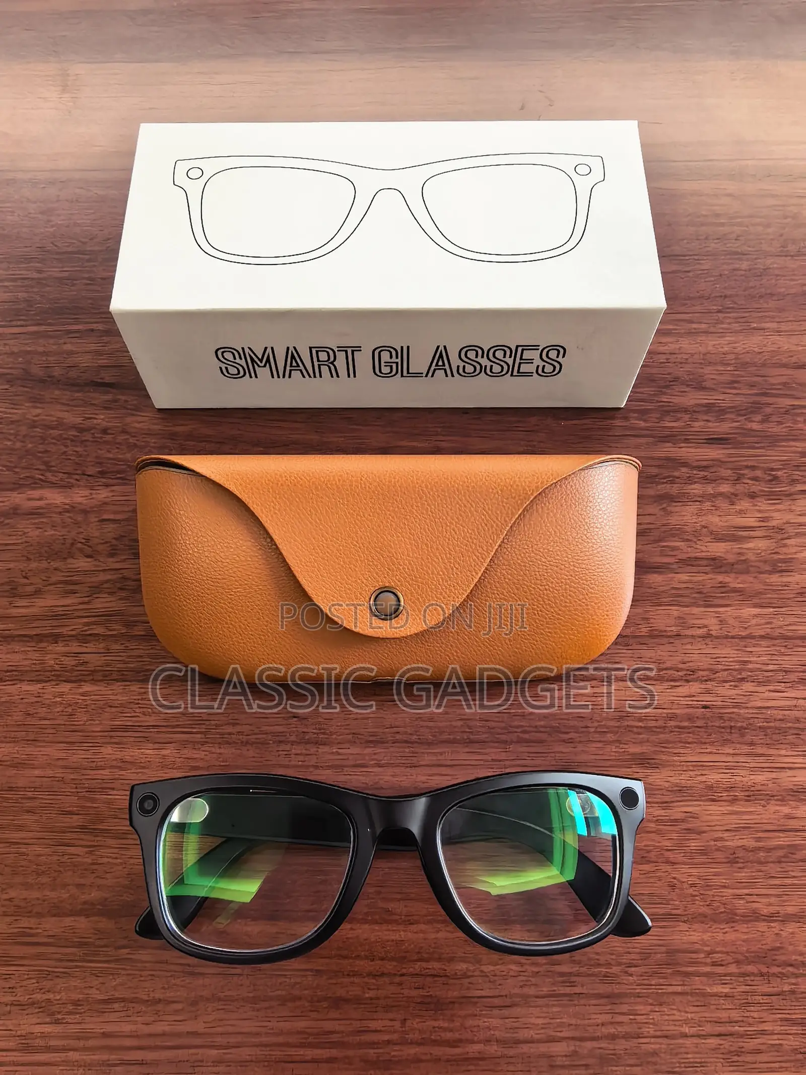 Al Smart Glasses With Camera For Video Recording With Charging Box