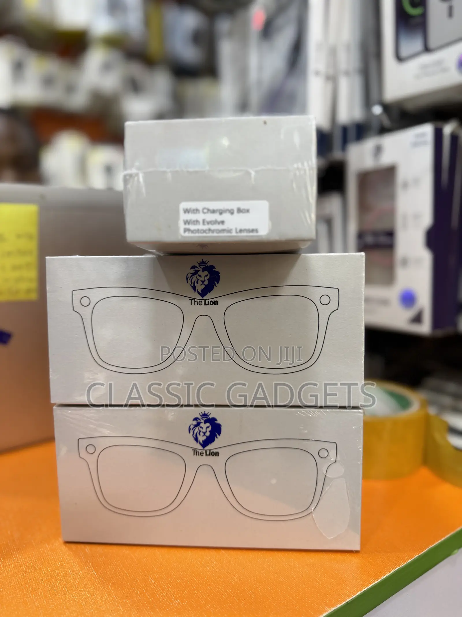 Al Smart Glasses With Camera For Video Recording With Charging Box