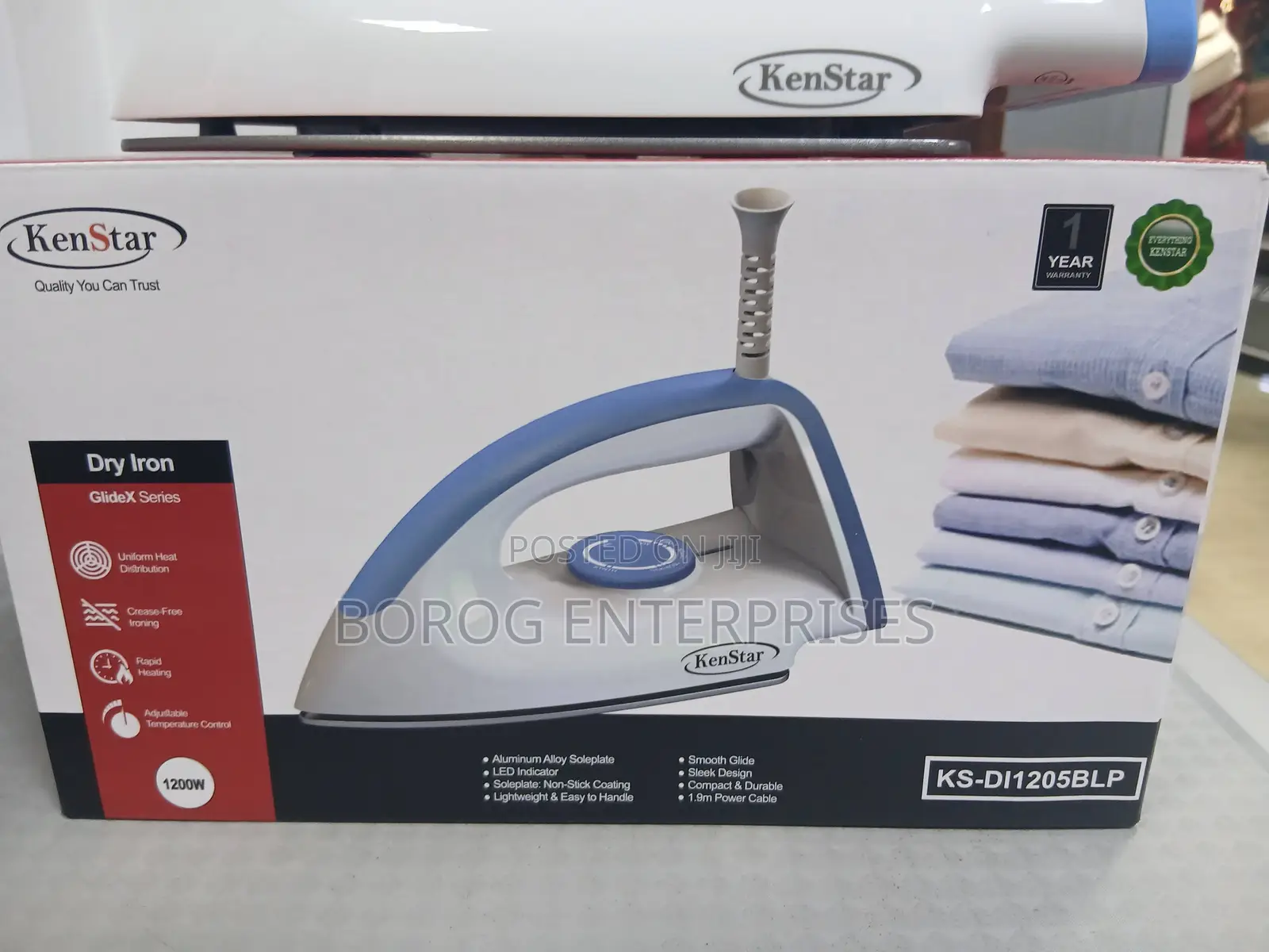 Kenstar Dry Iron-Ks-Di 1205 BLP