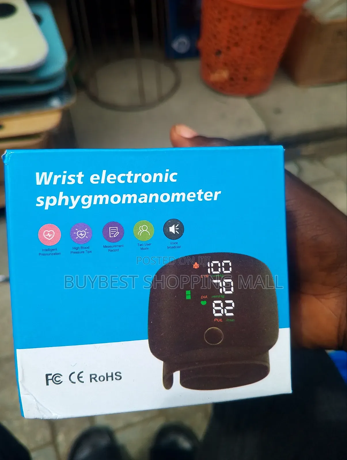 Rechargeable Blood Pressure Monitor