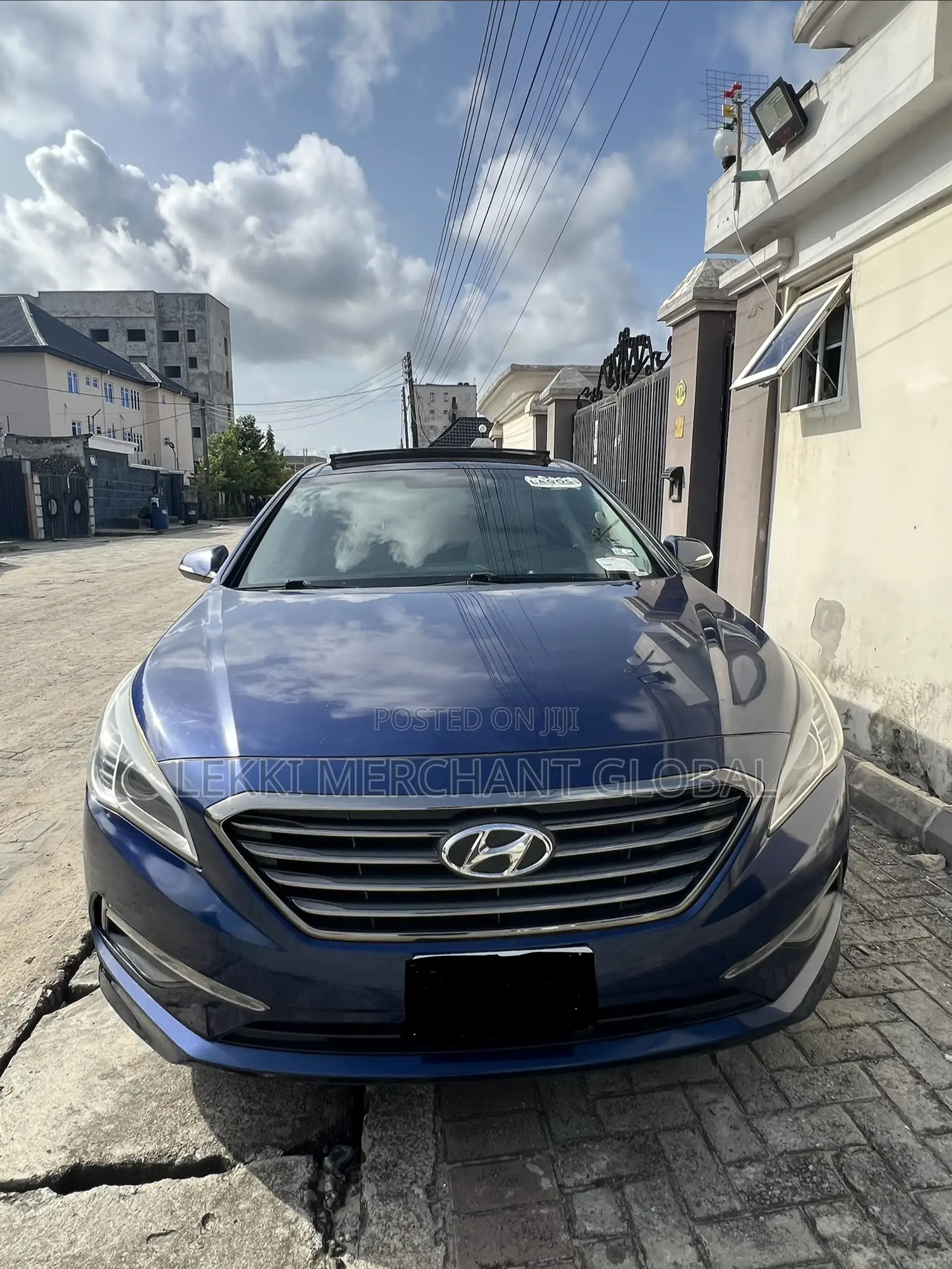 Hyundai Sonata Limited Sedan FWD (2.4L 4cyl 6A) 2017 Blue