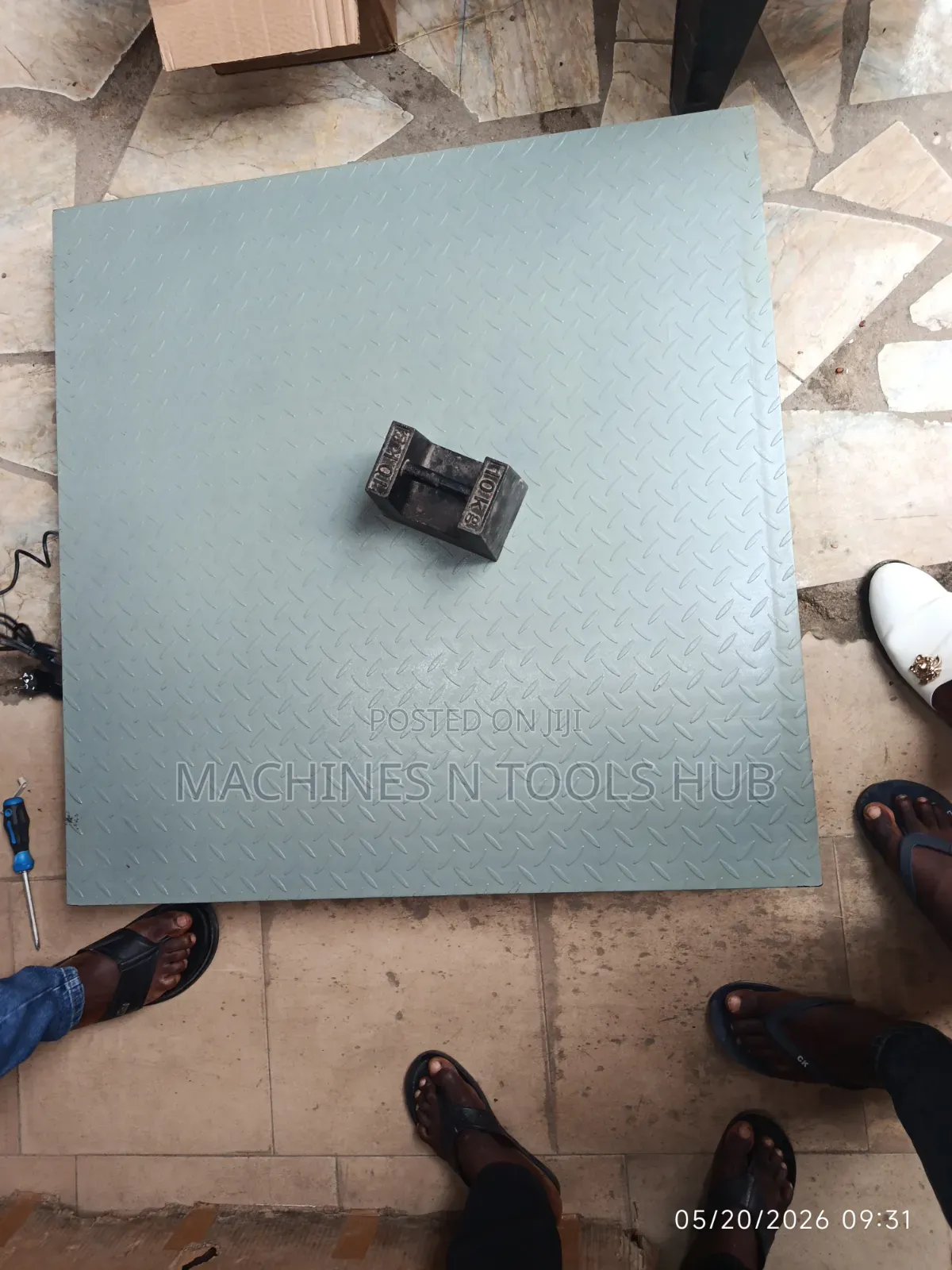 1m × 1m Platform Weighing Scale.