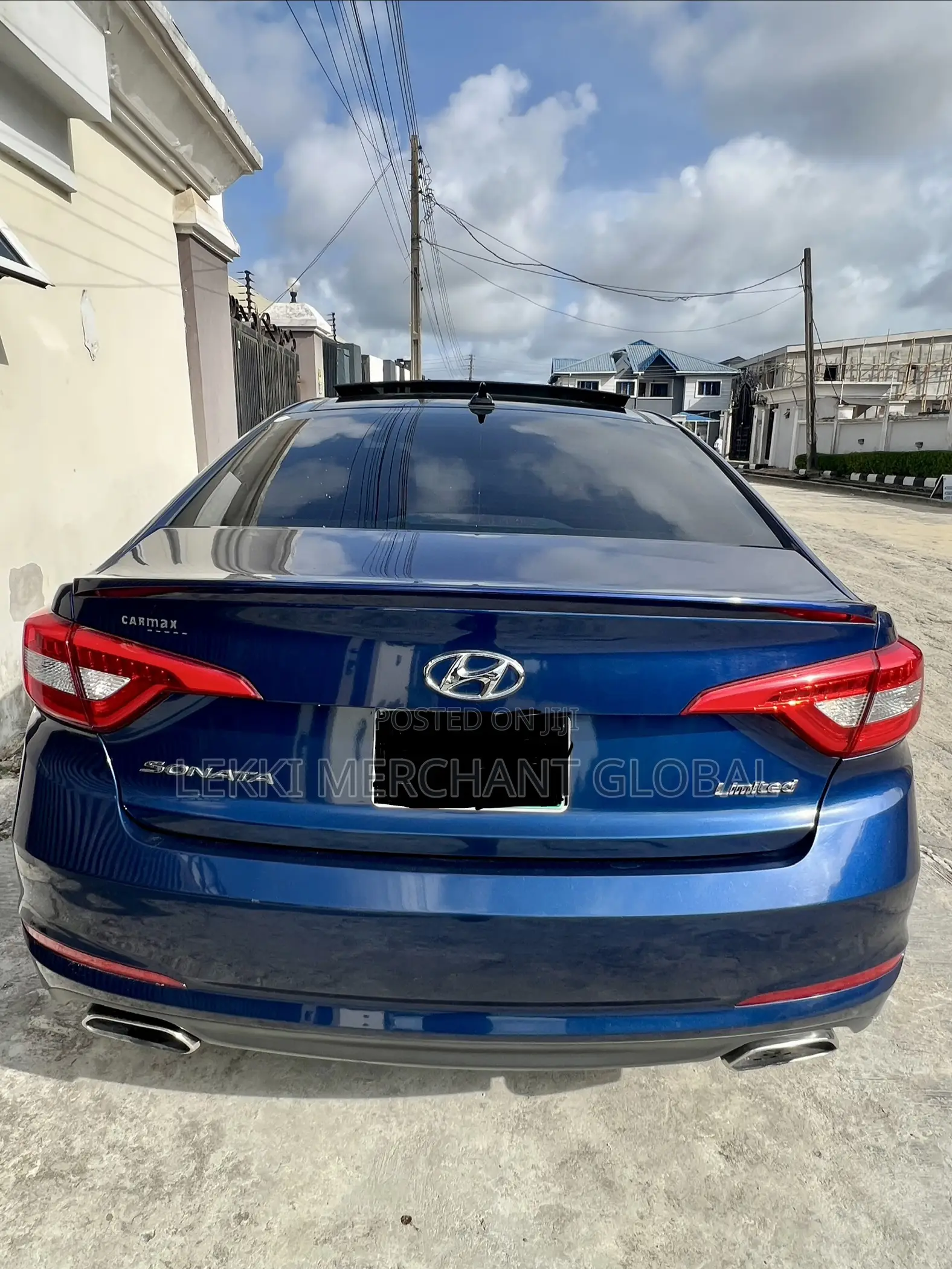 Hyundai Sonata Limited Sedan FWD (2.4L 4cyl 6A) 2017 Blue