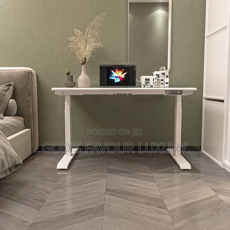 Classic Wooden Top Gaming Desk [Smart Adjustable Height]-1.2m Length