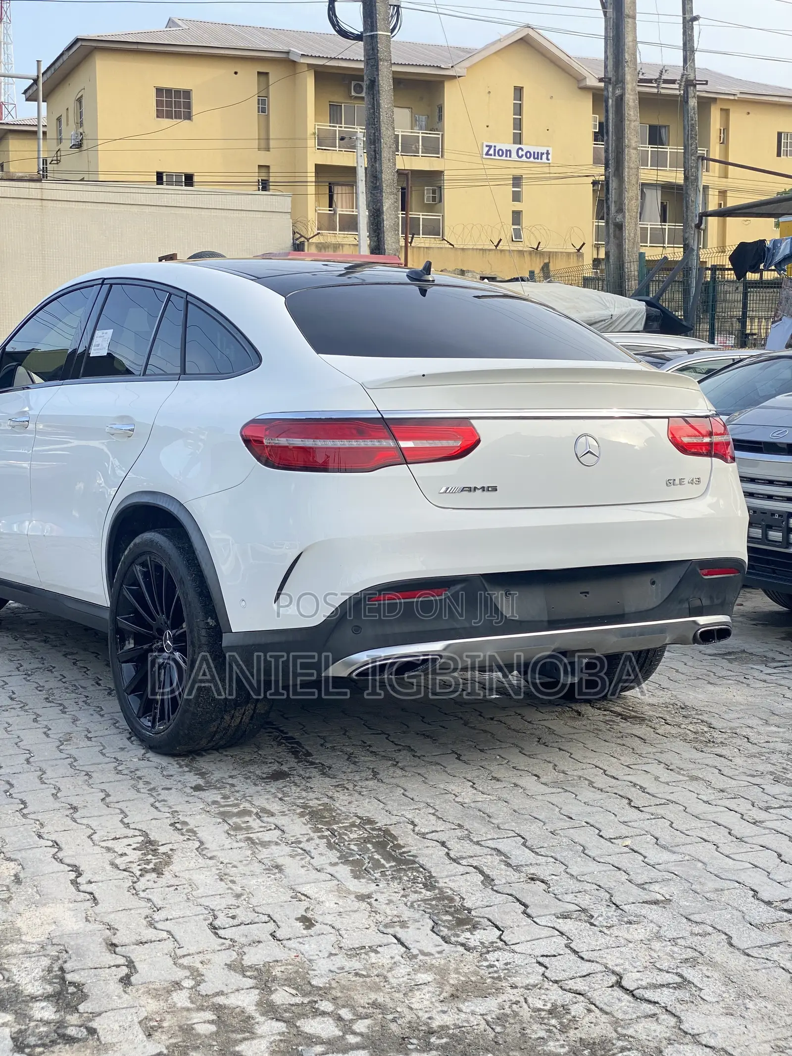 Mercedes-Benz GLE-Class AMG GLE 43 4MATIC 2017 White