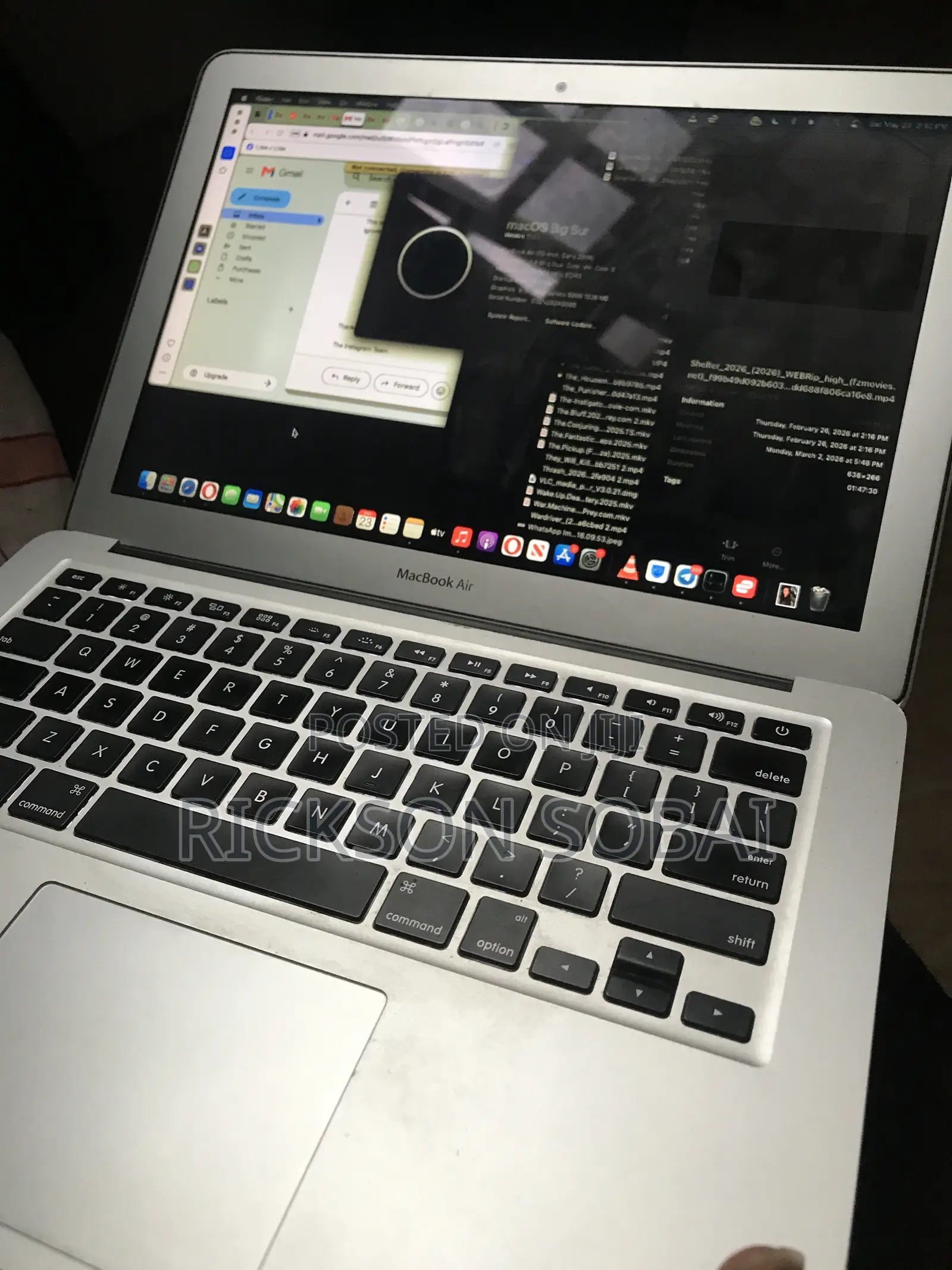 Laptop Apple MacBook 2014 4GB HDD 500GB