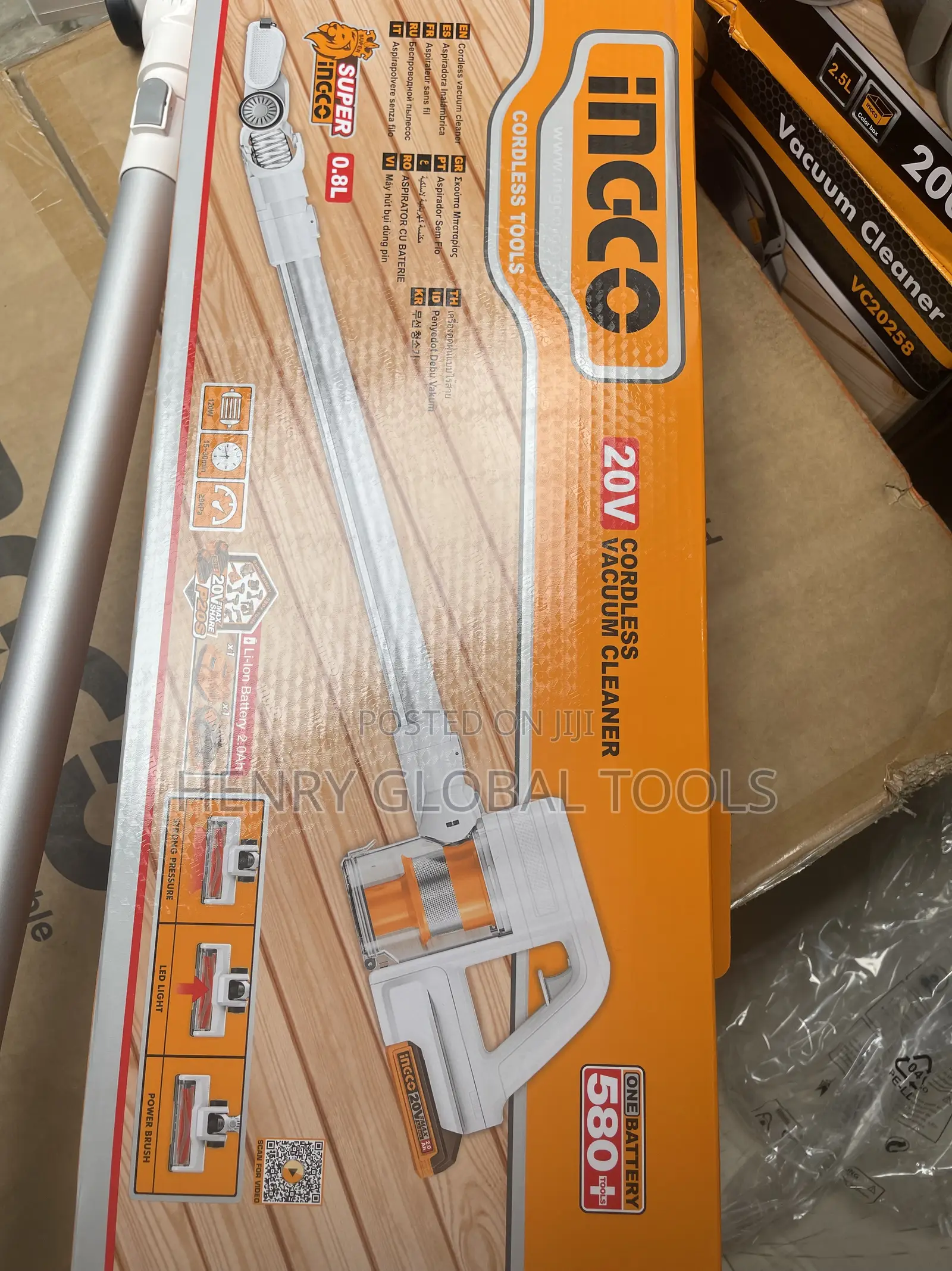20v Ingco Battery Operated Home Vacuum Cleaner