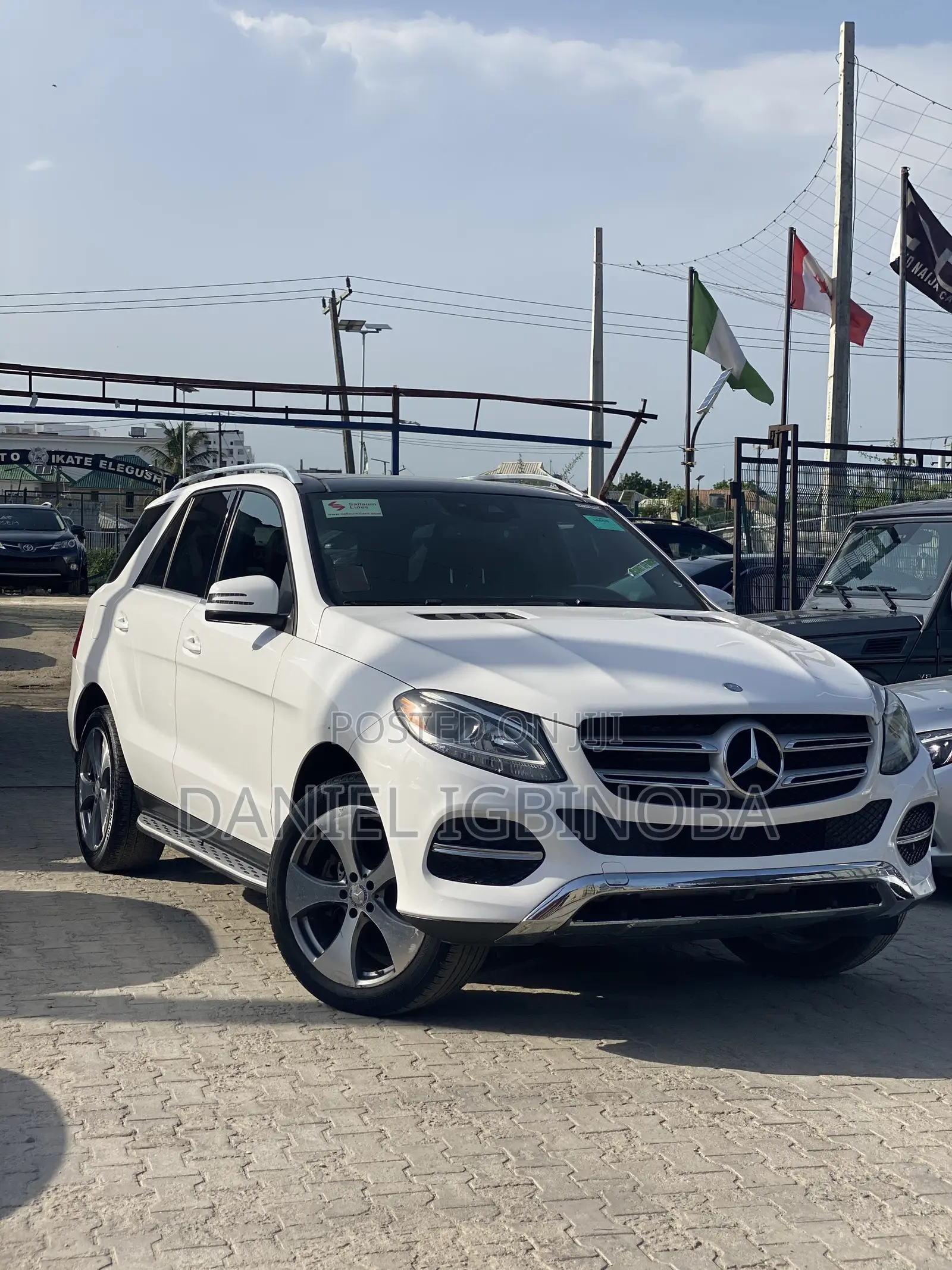 Mercedes-Benz GLE-Class GLE 350d 4MATIC 2017 White