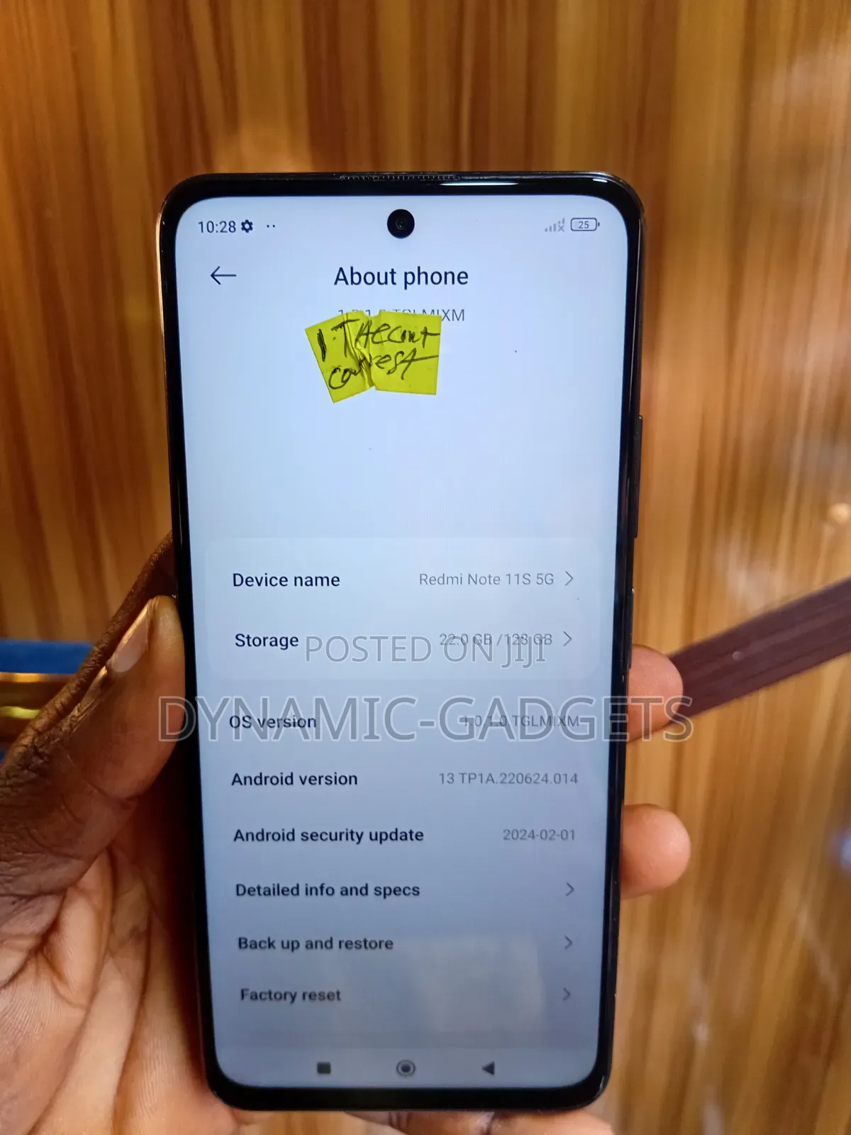 Xiaomi Redmi Note 11S 128 GB Black