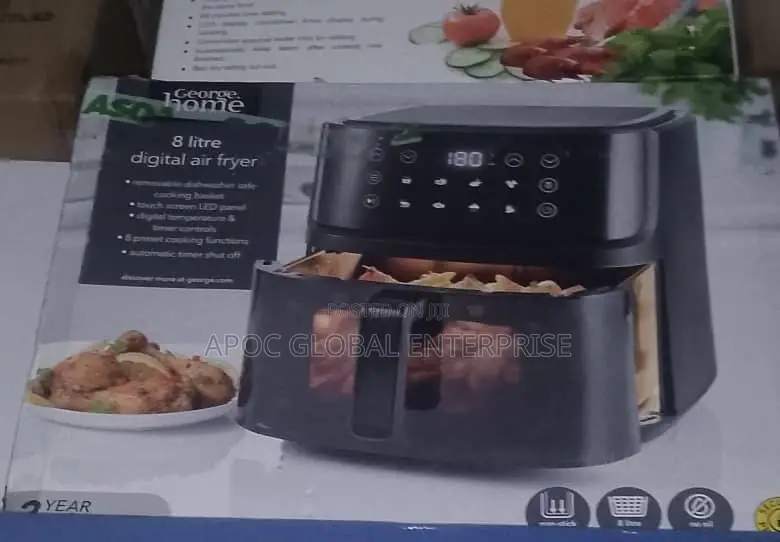 George Home 8l Visible Digital Air Fryer