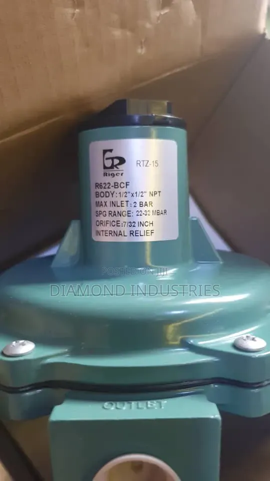 Industrial Gas Burner Regulator