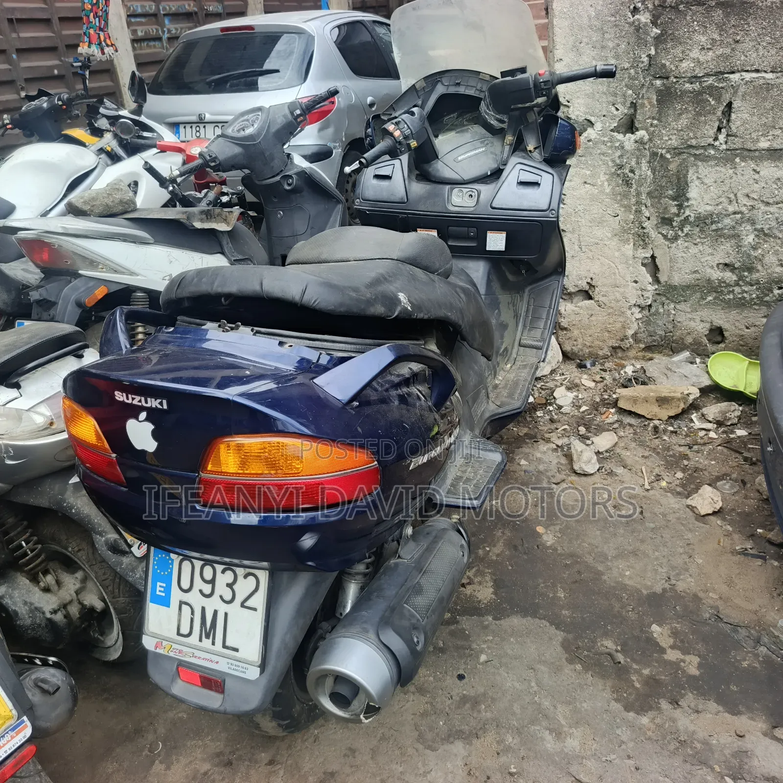 Suzuki Burgman 2010 Blue