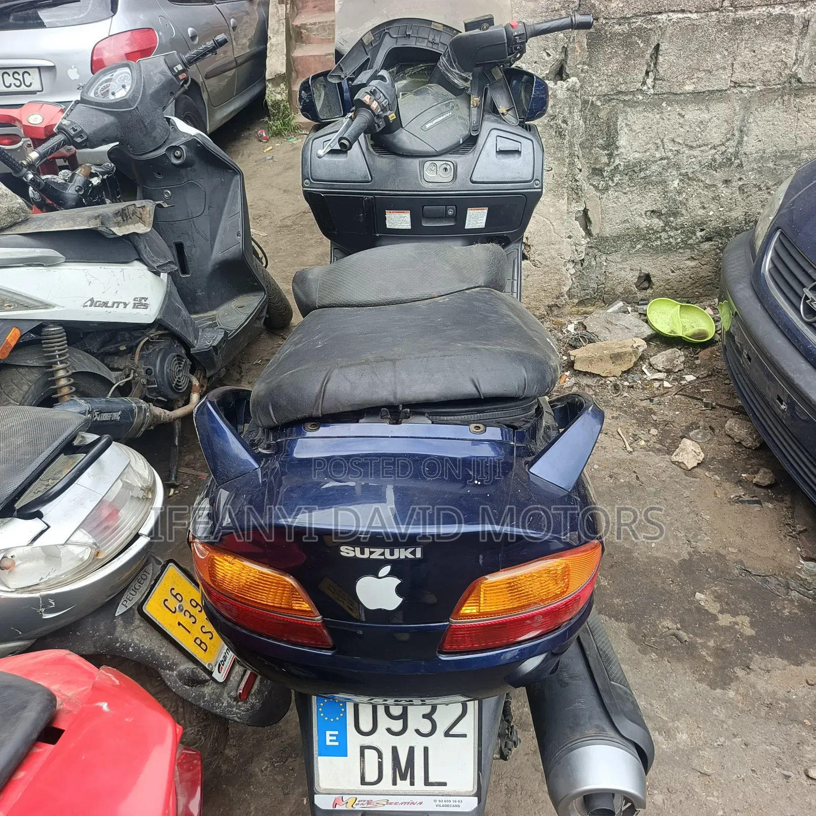 Suzuki Burgman 2010 Blue