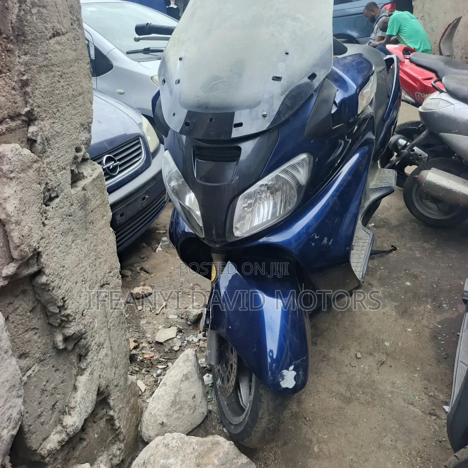 Suzuki Burgman 2010 Blue