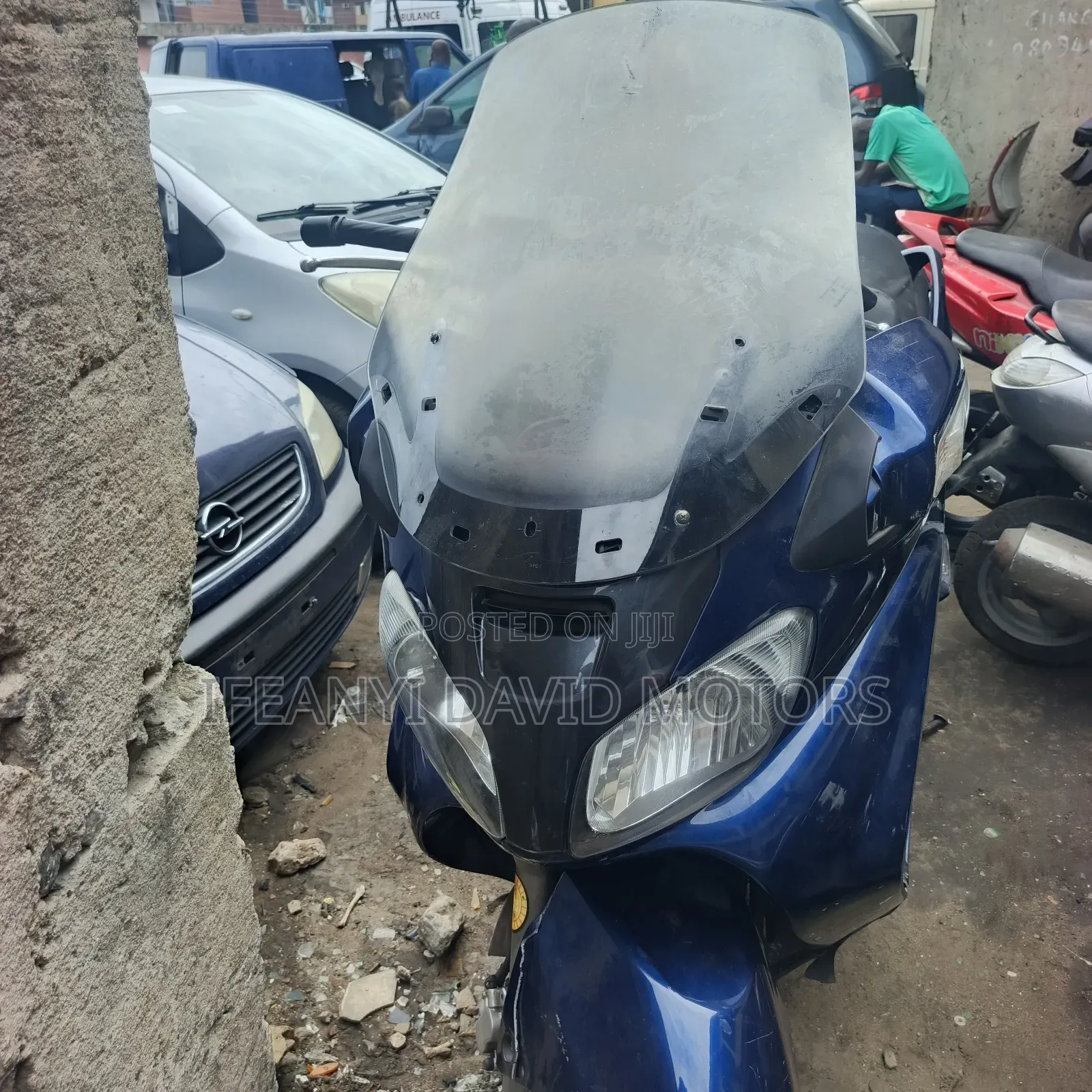 Suzuki Burgman 2010 Blue