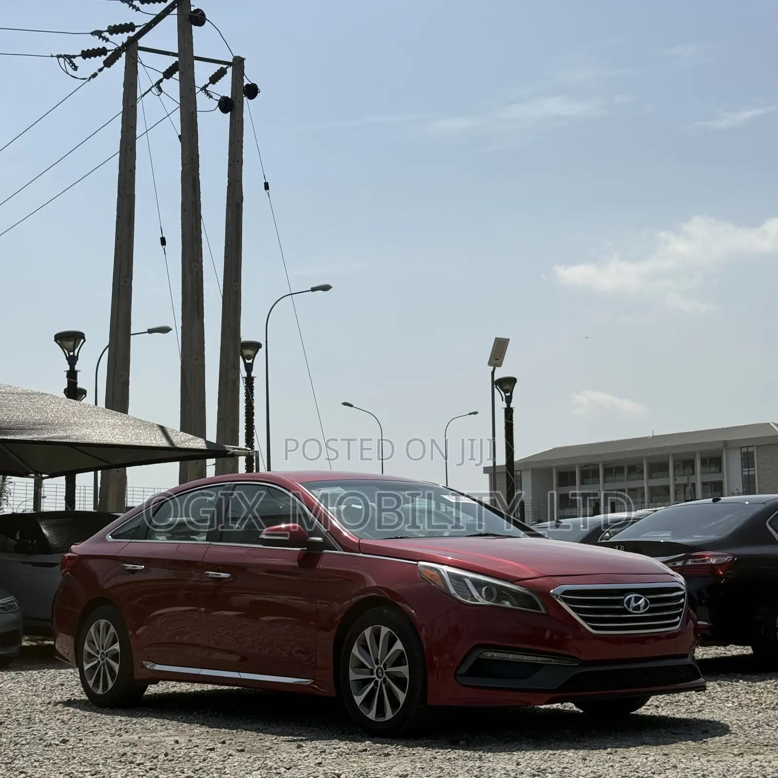 Hyundai Sonata 2015 Red