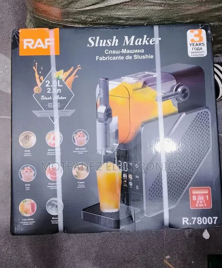 Raf 200w (2.0l) 8in1 Multifunctional Electric Quick Ice Slush Maker