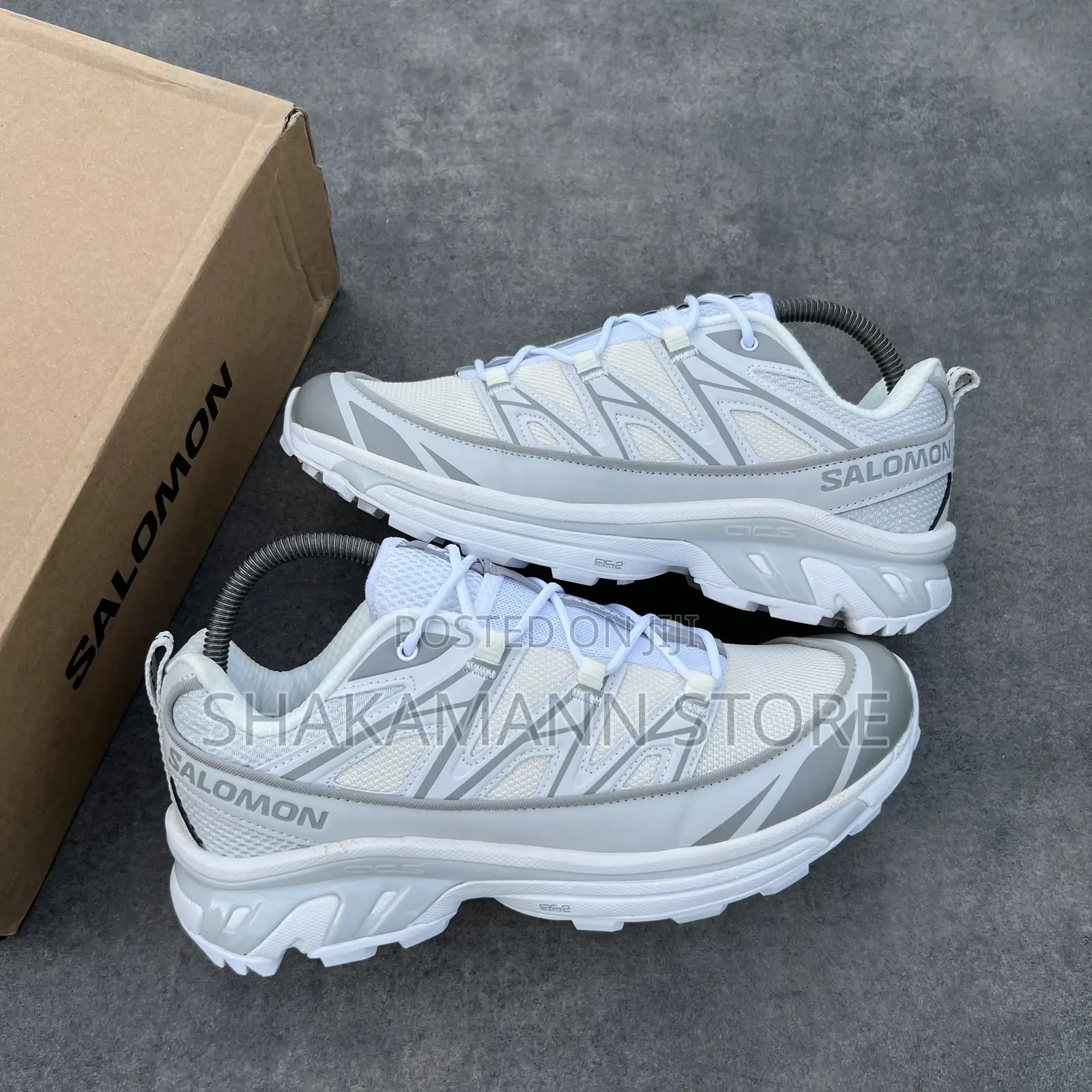 Original Salomon Shoes Triple White