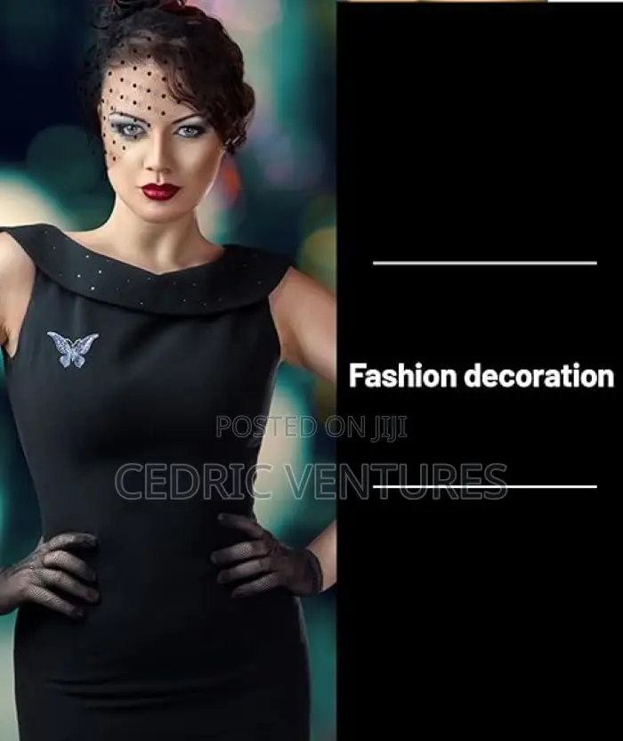 Rhinestone Butterfly Brooch Handset Stones For Women