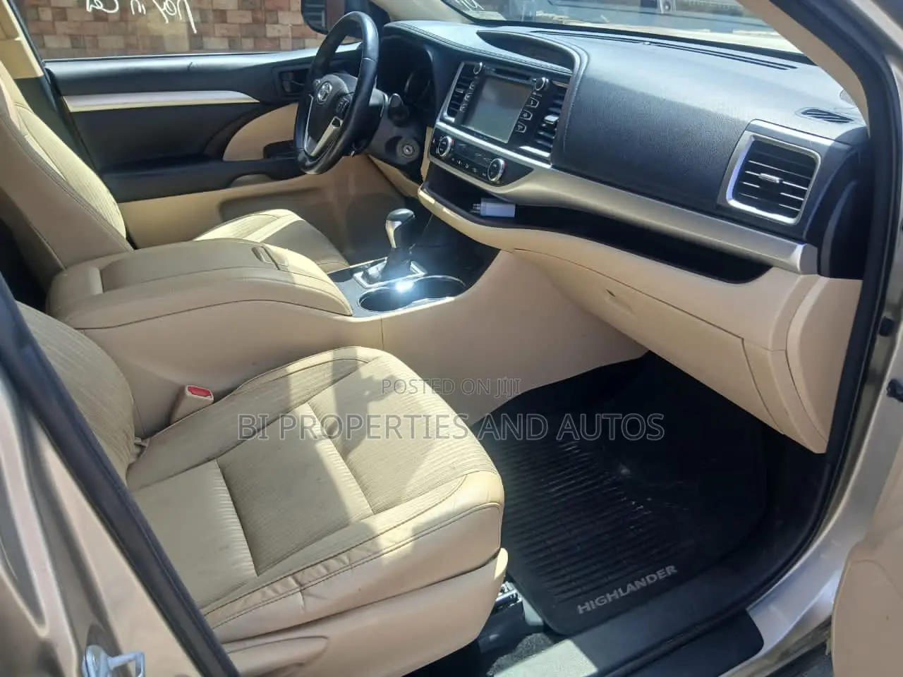 Toyota Highlander 2017 Brown