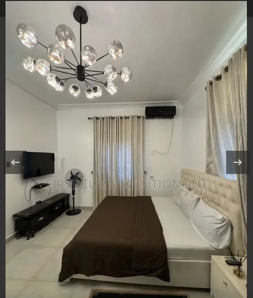 1 Bedroom Shortlet Apartment in Wuye With Ps5