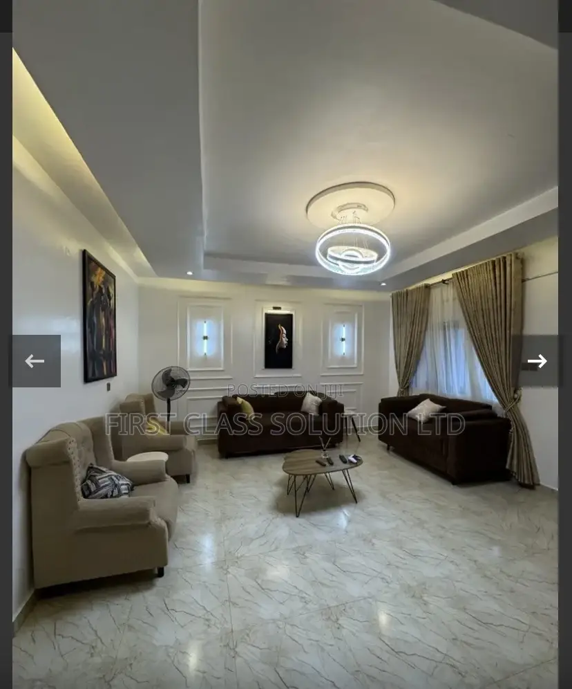 1 Bedroom Shortlet Apartment in Wuye With Ps5
