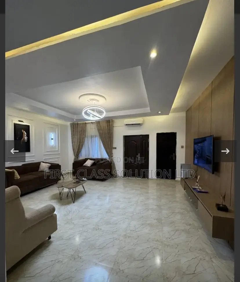 1 Bedroom Shortlet Apartment in Wuye With Ps5