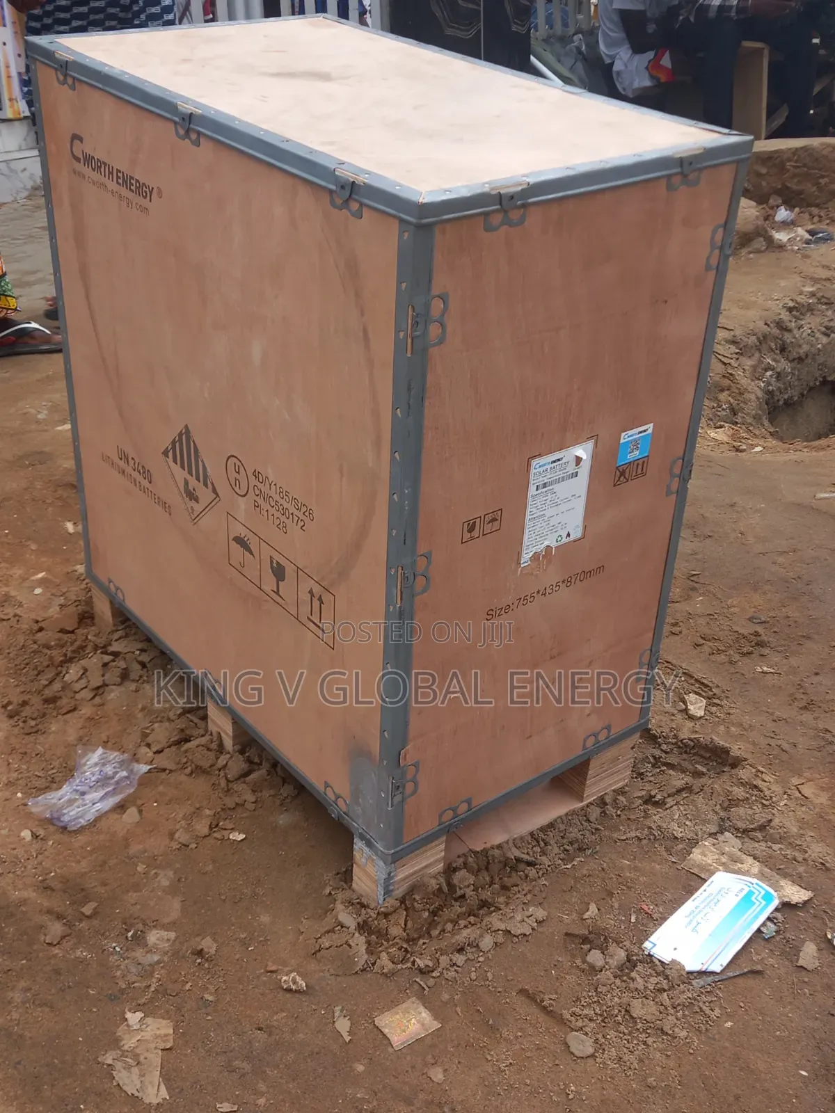 Cworth Energy 20kwh/48v 200ah Lithium Iron Battery