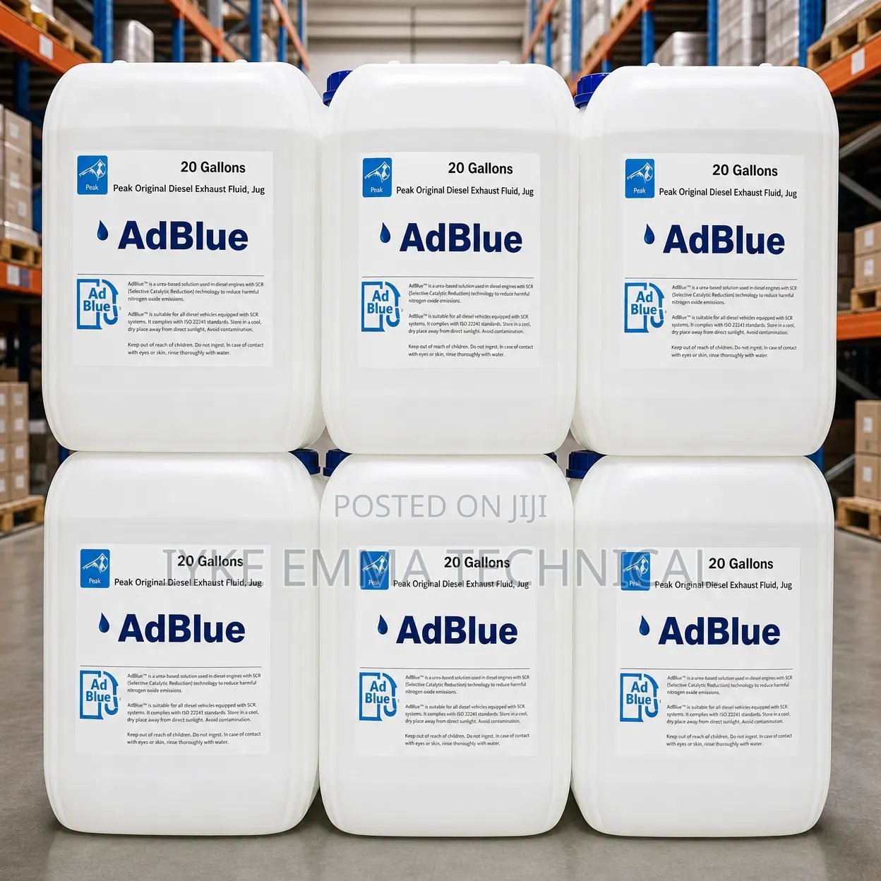 20-Litre Adblue Diesel Exhaust Fluid (Def)