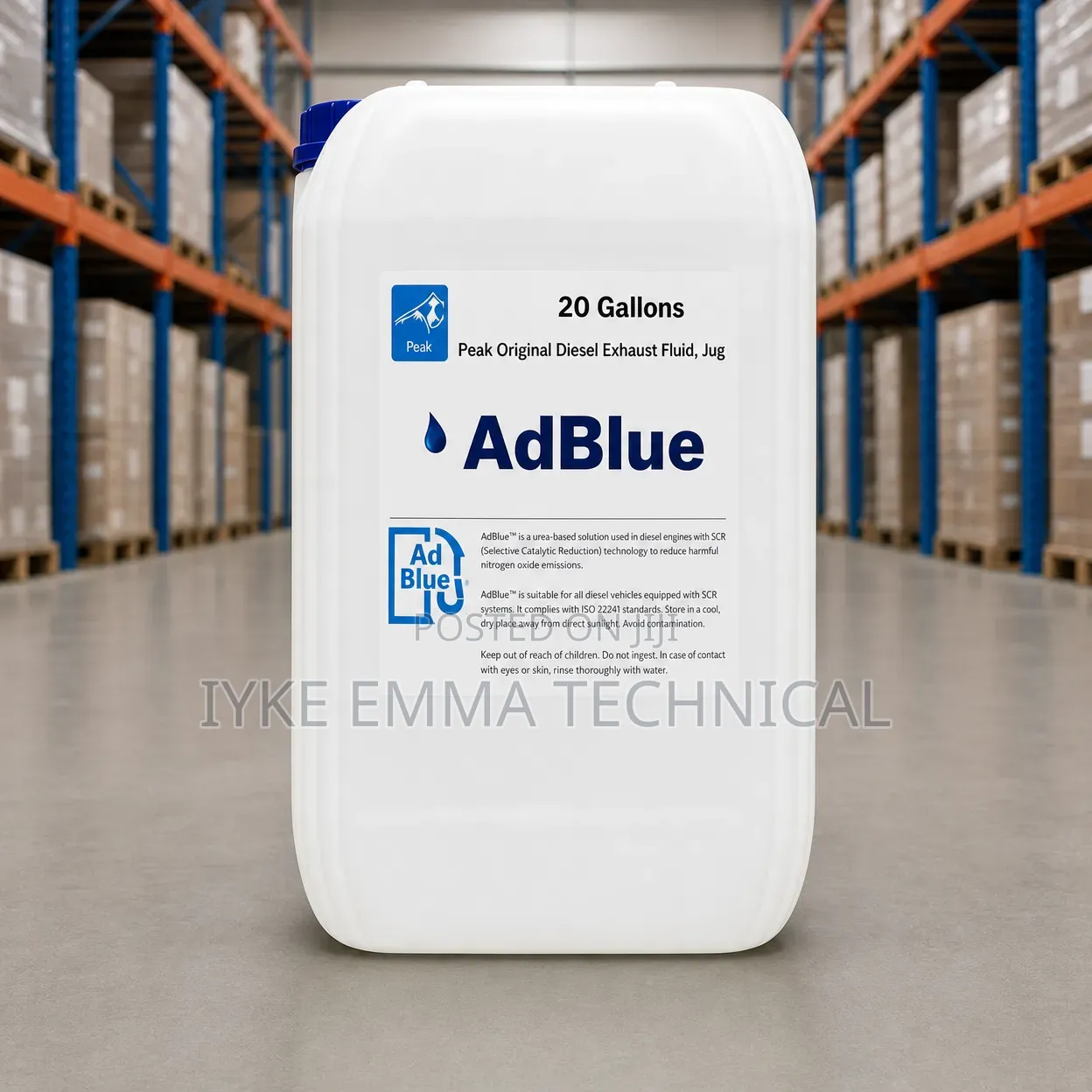 20-Litre Adblue Diesel Exhaust Fluid (Def)