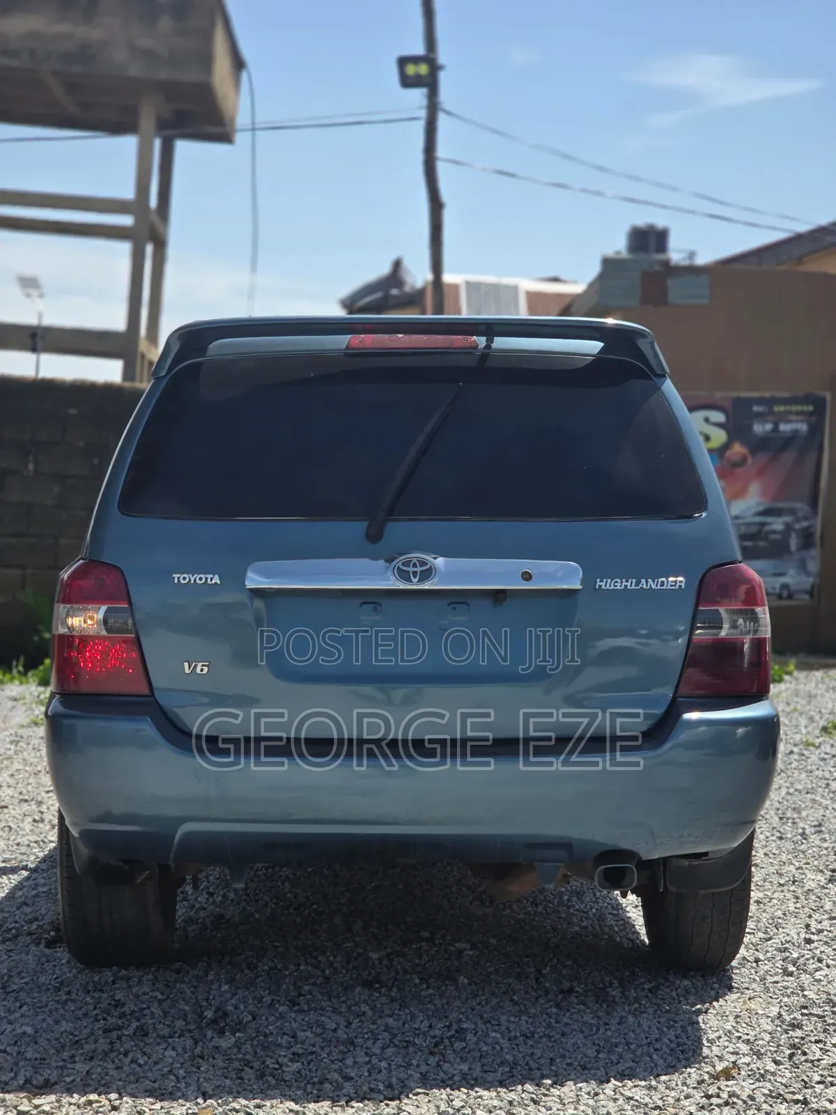 Toyota Highlander 2005 Blue