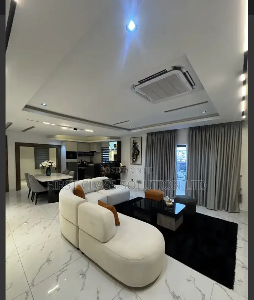 1 Bedroom in Asokoro With Pool, Gym, 24/7, Home Office Office Hall