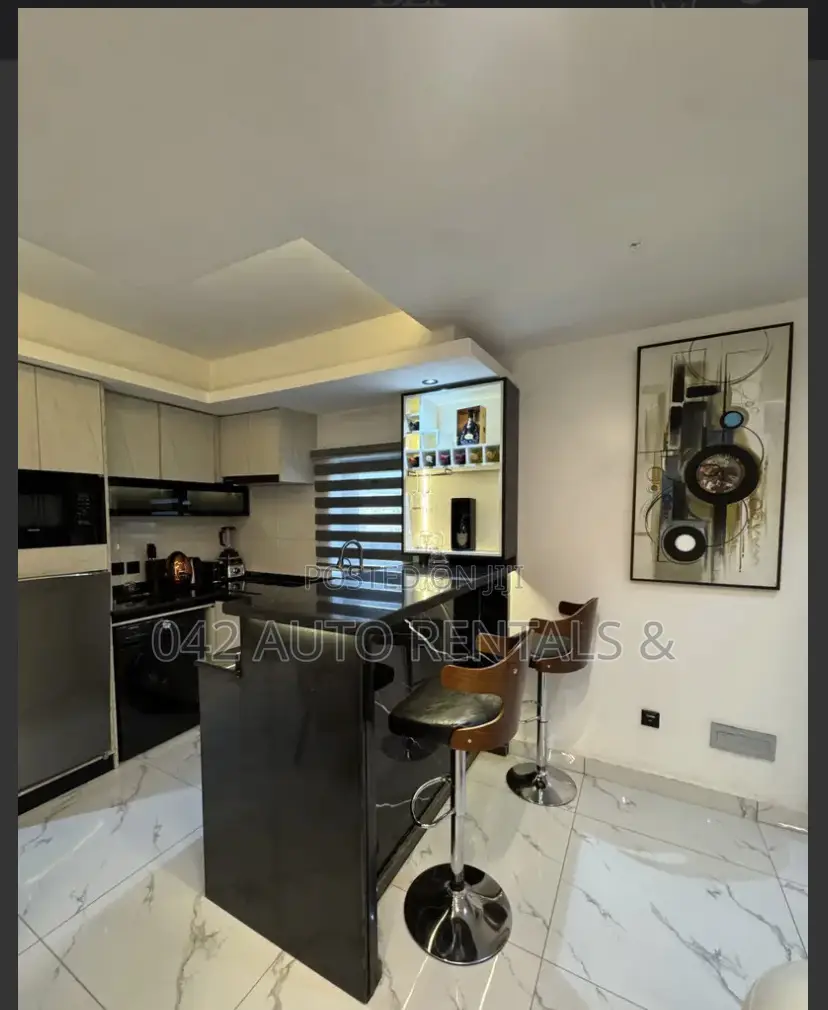 1 Bedroom in Asokoro With Pool, Gym, 24/7, Home Office Office Hall