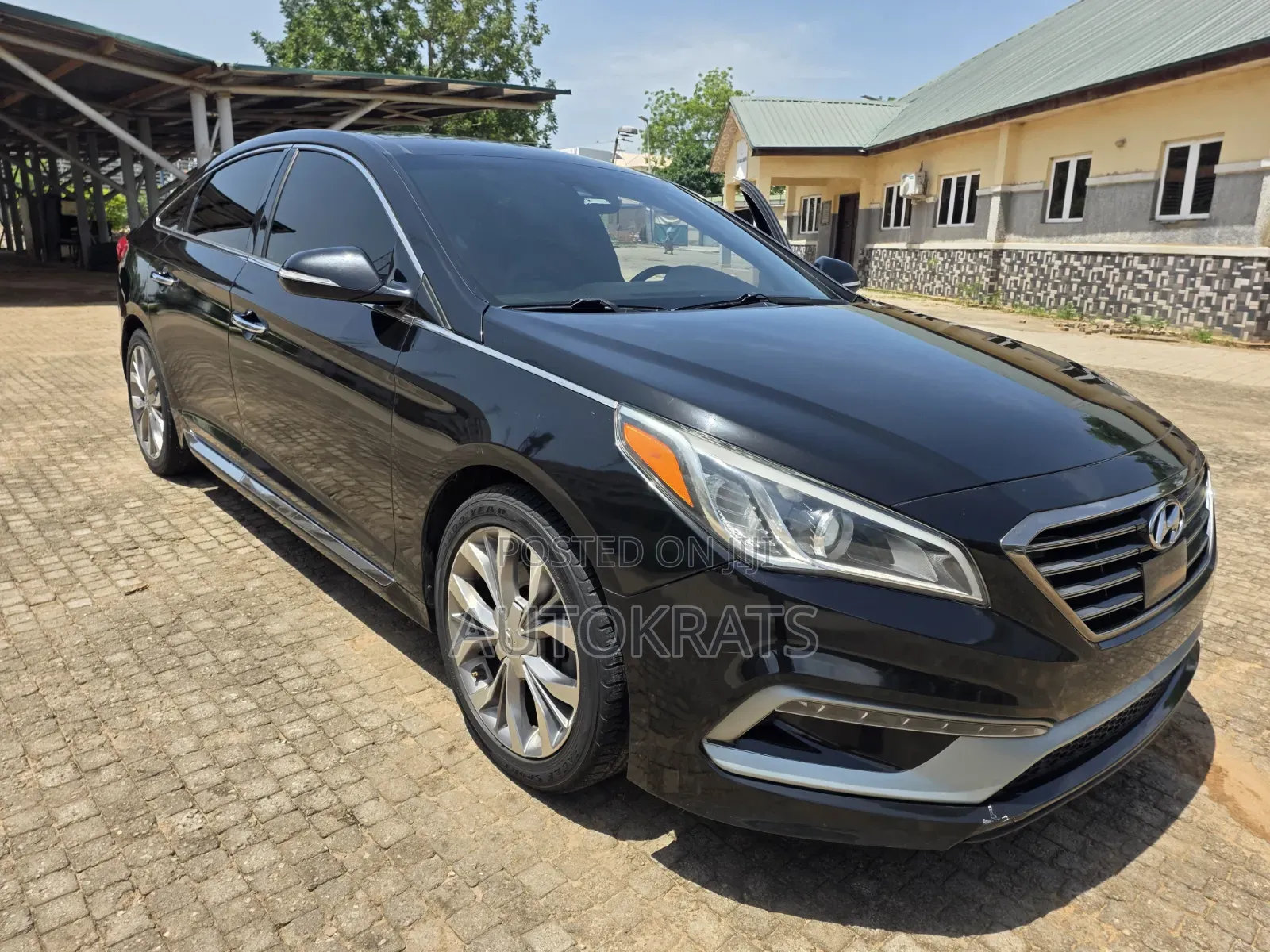 Hyundai Sonata Limited 2.0T 4dr Sedan (2.0L 4cyl Turbo 6A) 2015 Black
