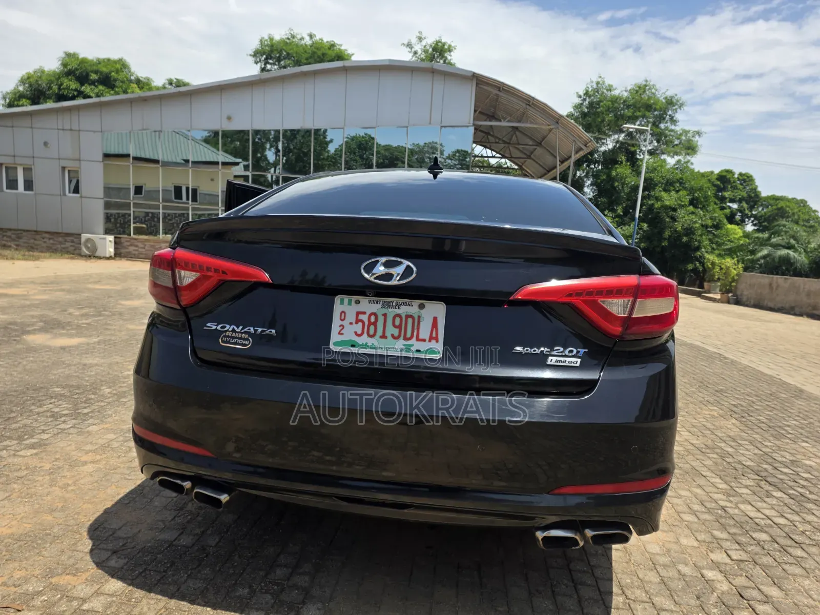 Hyundai Sonata Limited 2.0T 4dr Sedan (2.0L 4cyl Turbo 6A) 2015 Black