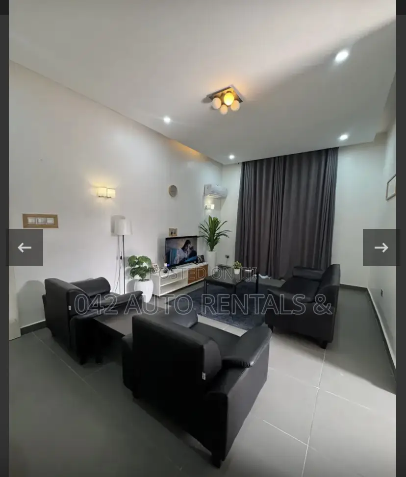 1 Bedroom Apartment in Maitama With 24/7 A.C Lawn Tennis