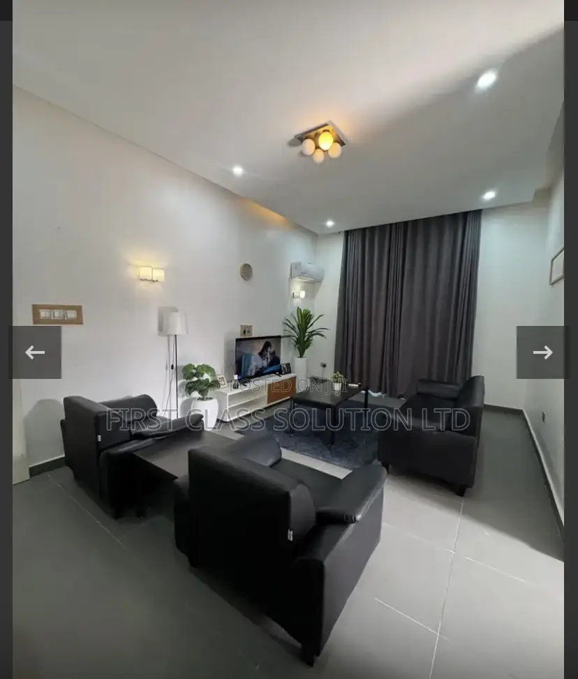 1 Bedroom Apartment in Maitama With 24/7 A.C Lawn Tennis