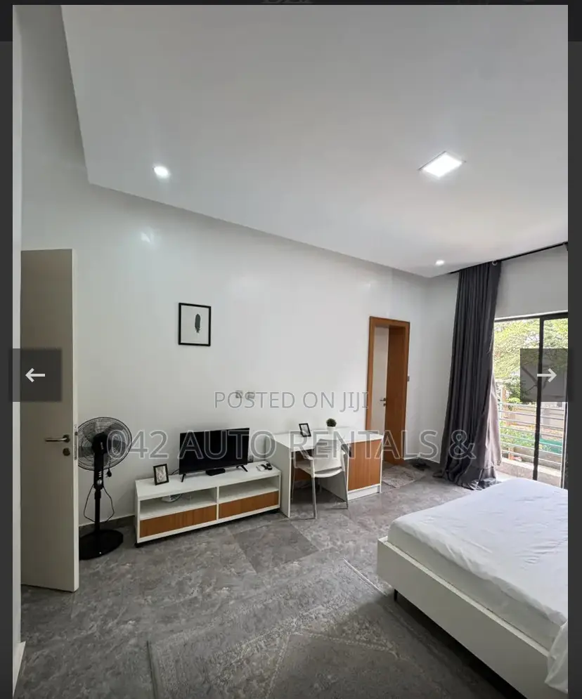 1 Bedroom Apartment in Maitama With 24/7 A.C Lawn Tennis