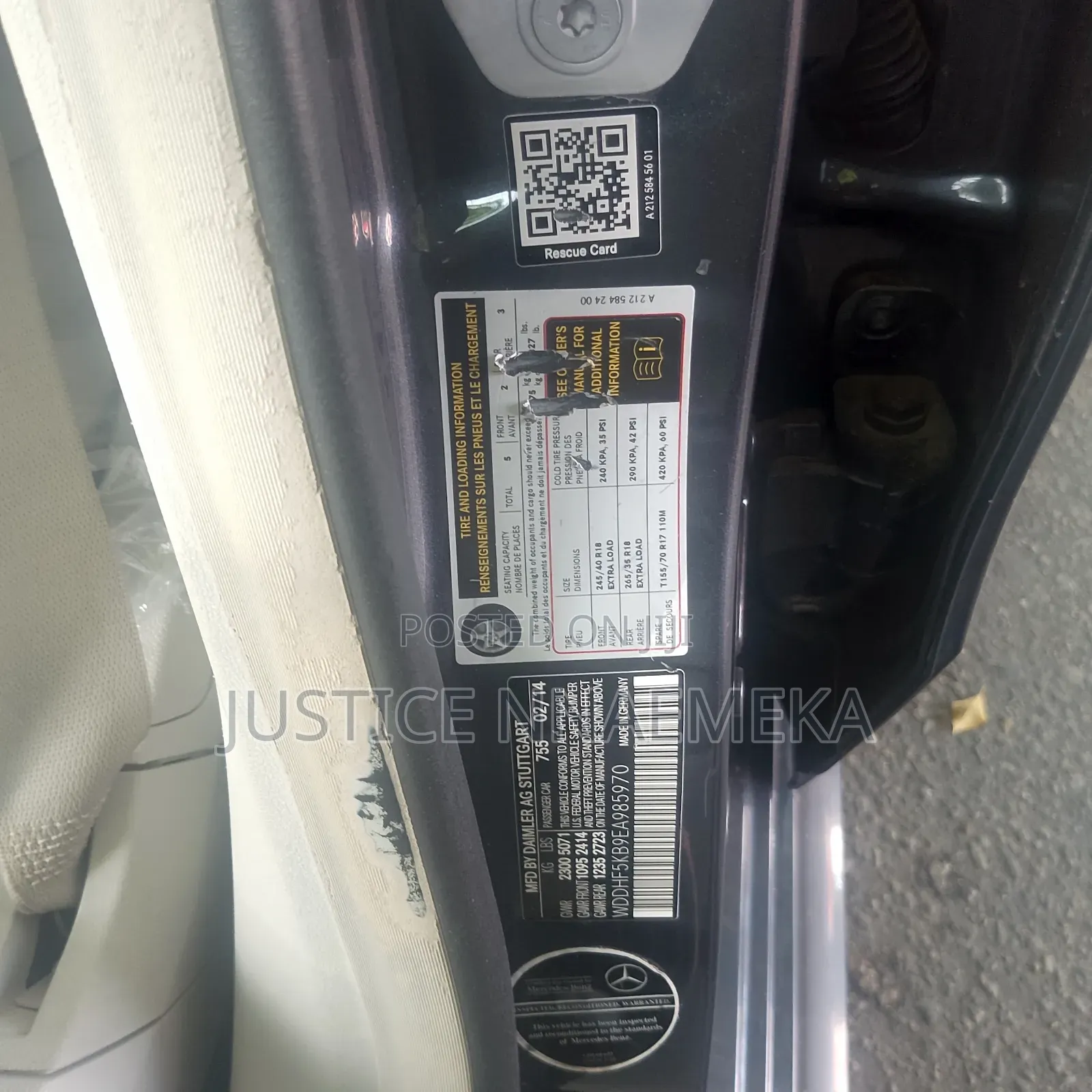Mercedes-Benz E350 2014 Gray